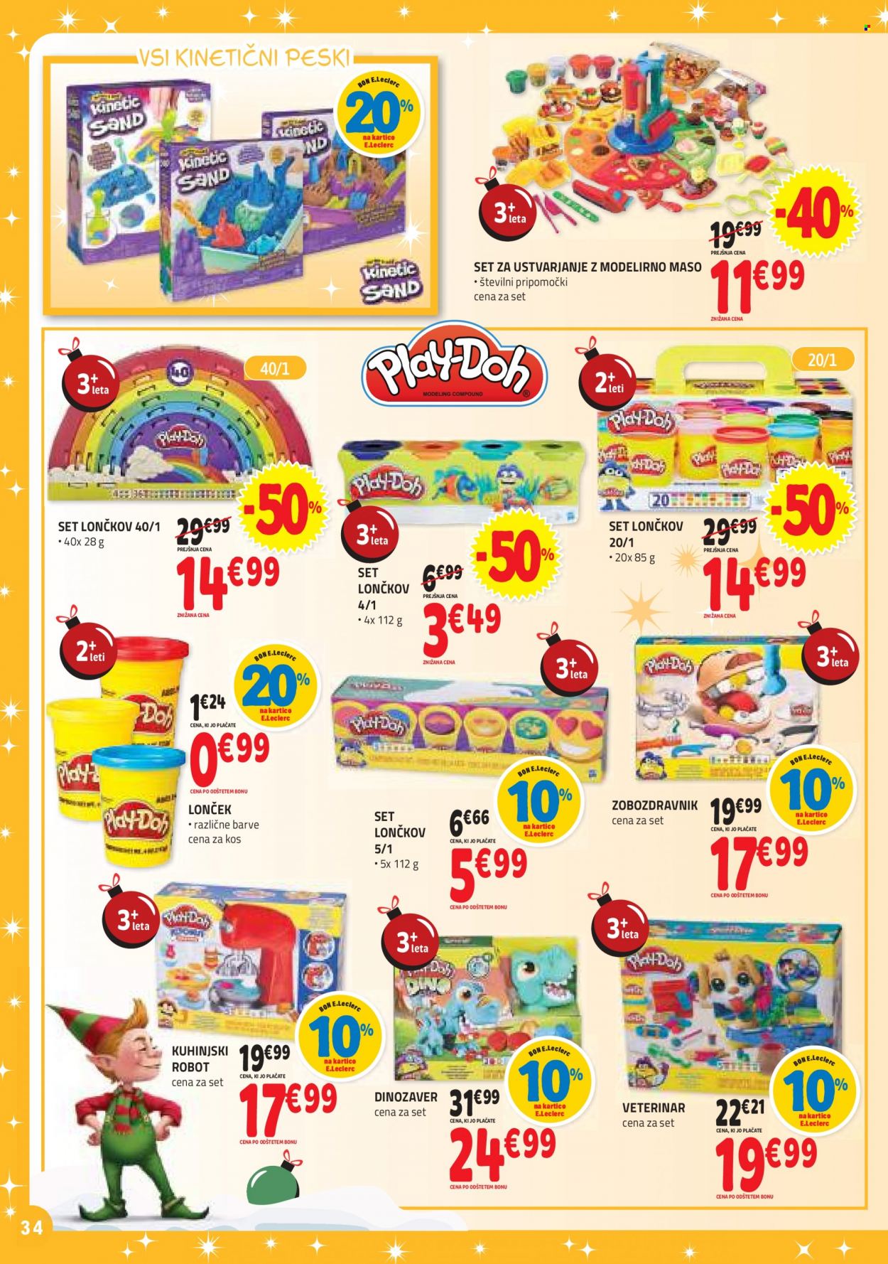 E.Leclerc katalog - 7.11.2023 - 5.12.2023. Stran 34