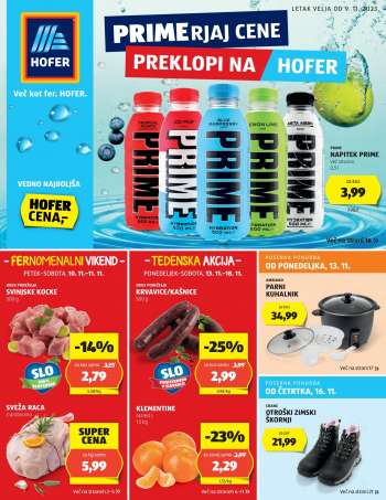 Hofer katalog - 9.11.2023 - 18.11.2023.
