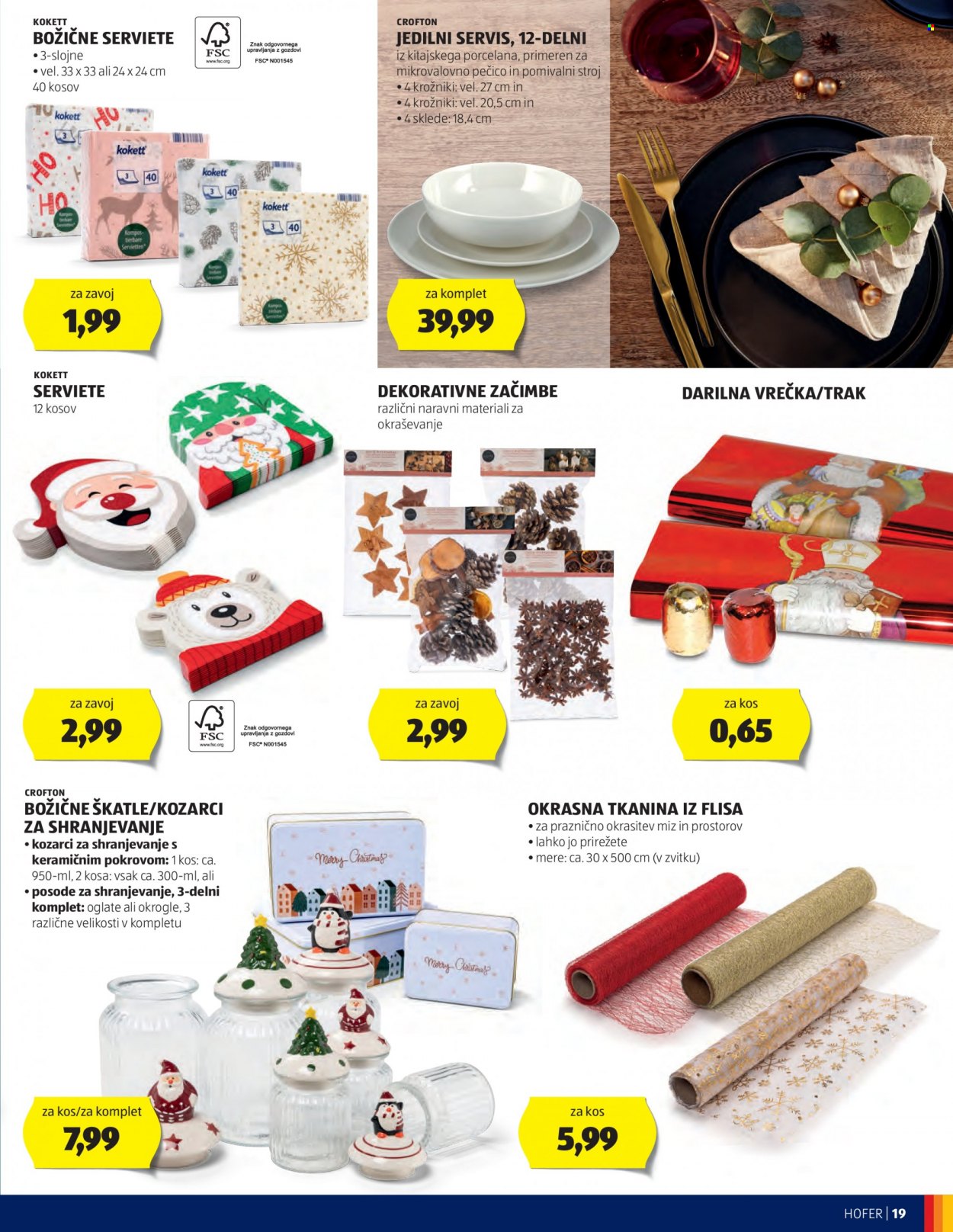 Hofer katalog - 9.11.2023 - 18.11.2023. Stran 19