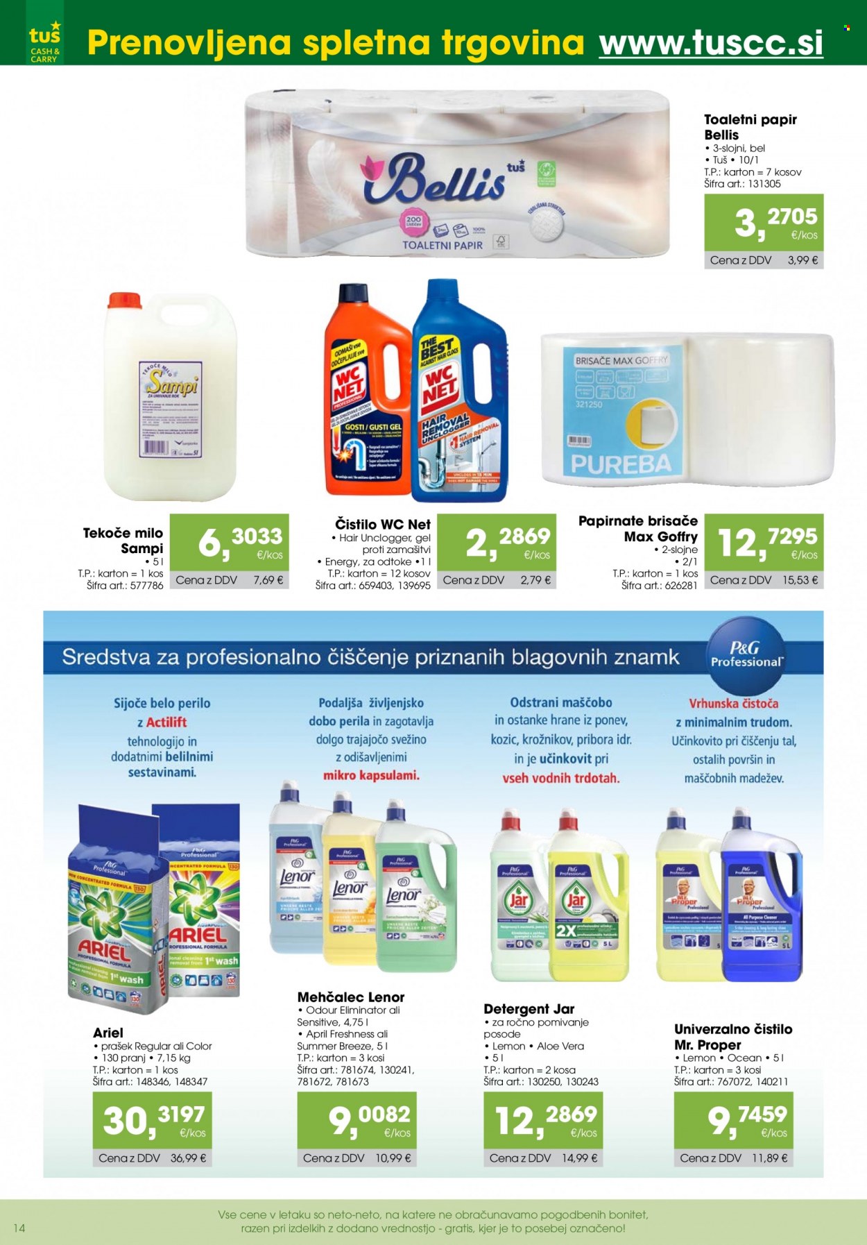 Tuš Cash & Carry katalog - 9.11.2023 - 8.12.2023. Stran 14