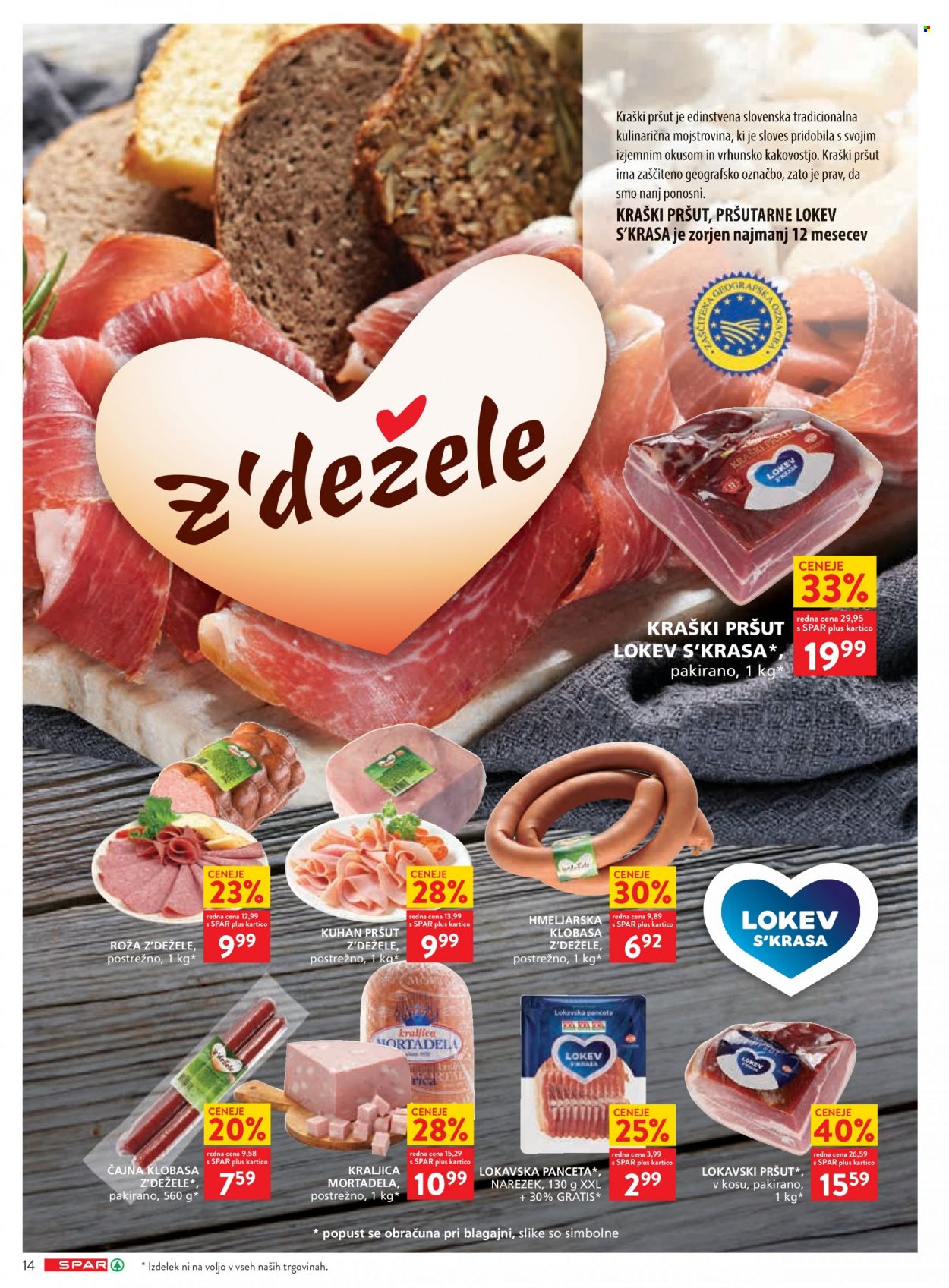 SPAR katalog - 15.11.2023 - 28.11.2023. Stran 14