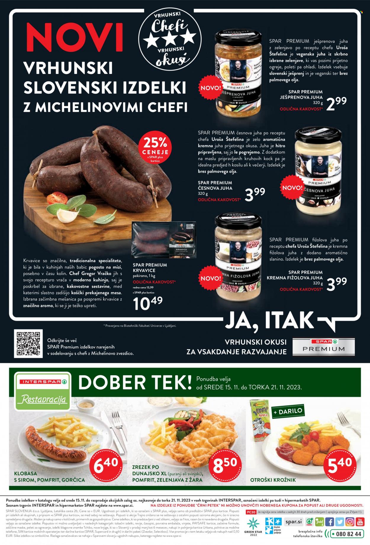 INTERSPAR katalog - 15.11.2023 - 21.11.2023. Stran 8