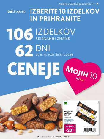 Tuš Drogeria katalog - 6.11.2023 - 6.1.2024.