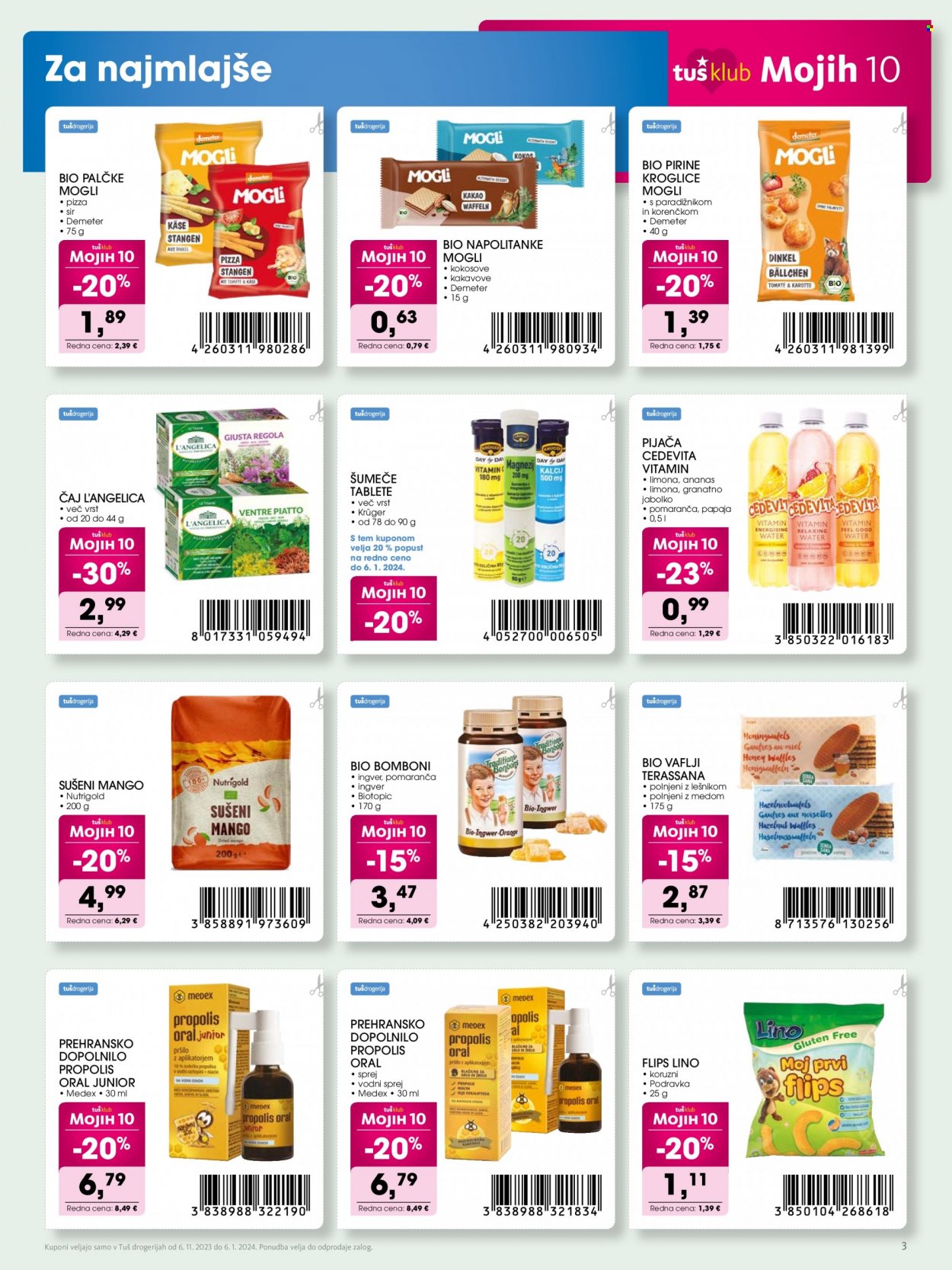 Tuš Drogeria katalog - 6.11.2023 - 6.1.2024. Stran 3
