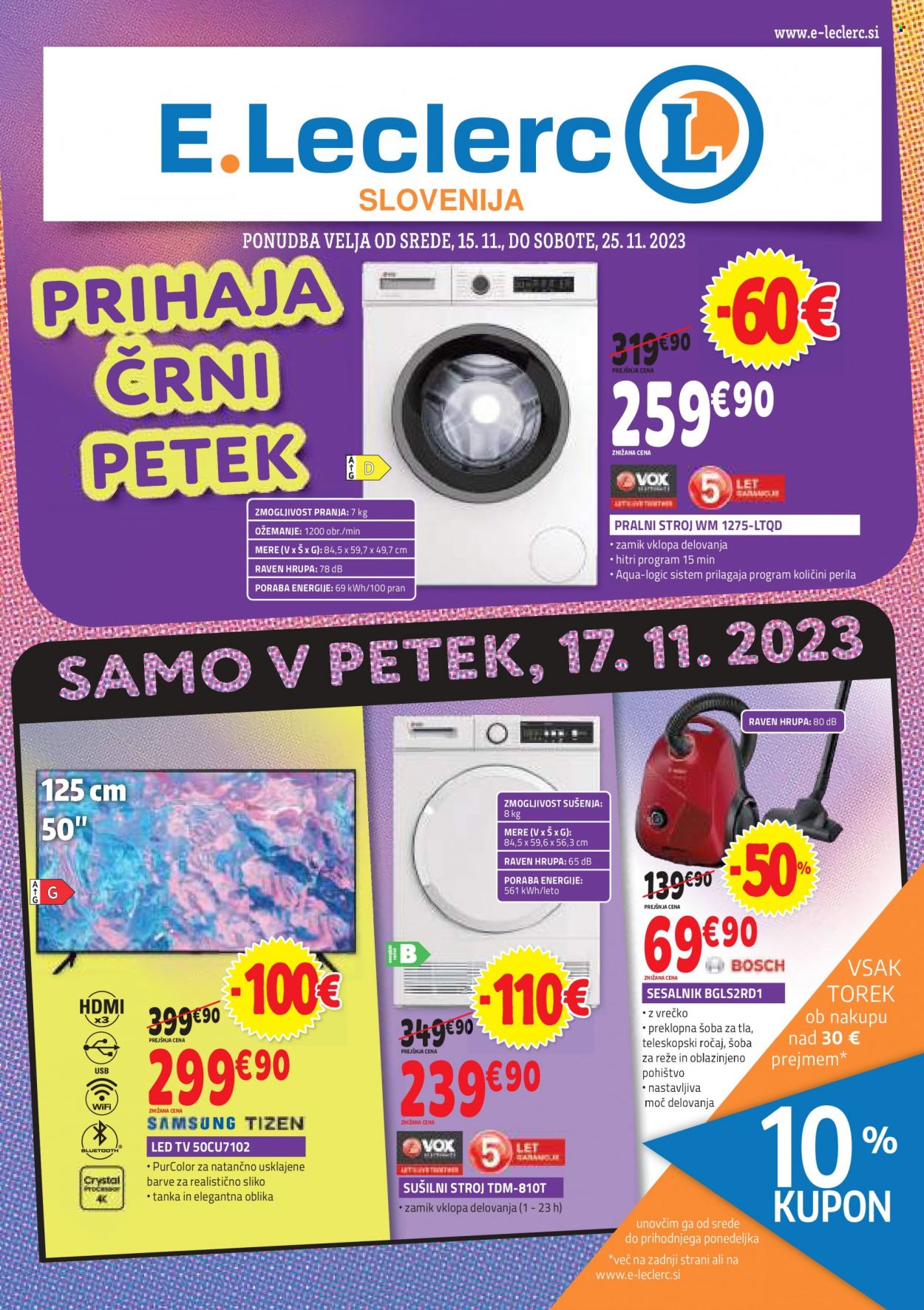 E.Leclerc katalog - 15.11.2023 - 25.11.2023. Stran 1