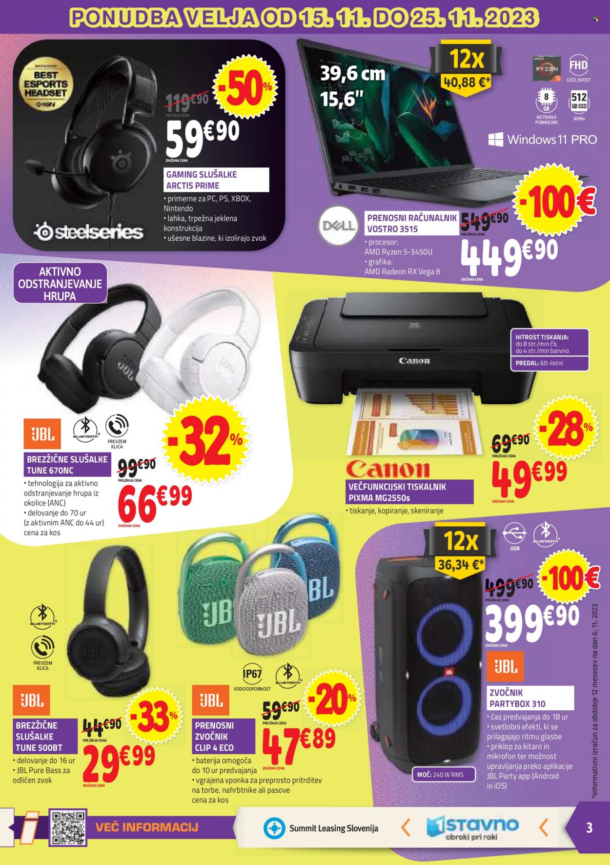 E.Leclerc katalog - 15.11.2023 - 25.11.2023. Stran 3