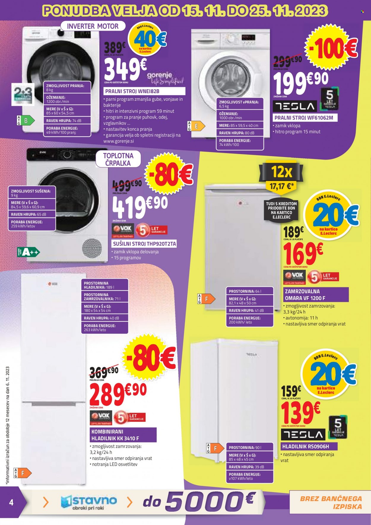 E.Leclerc katalog - 15.11.2023 - 25.11.2023. Stran 4