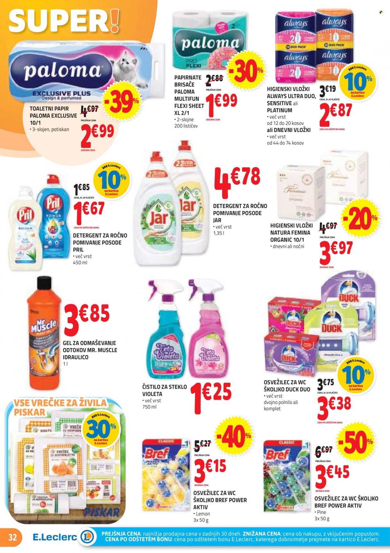 E.Leclerc katalog - 15.11.2023 - 25.11.2023. Stran 32