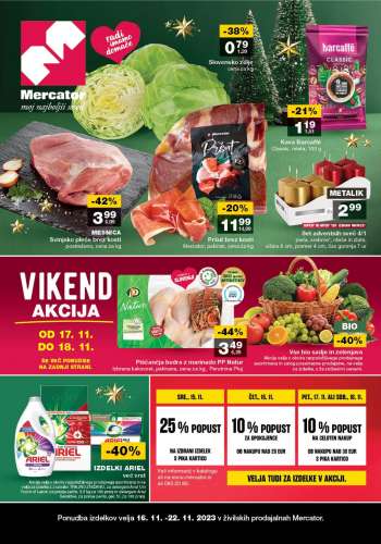 Mercator katalog - 16.11.2023 - 22.11.2023.