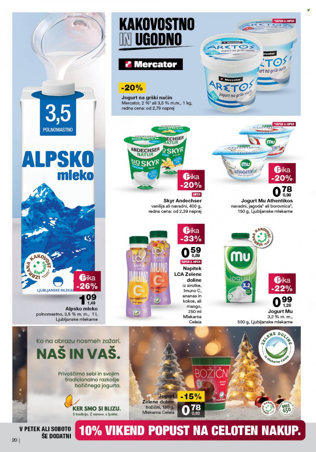 Mercator katalog - 16.11.2023 - 22.11.2023. Stran 20