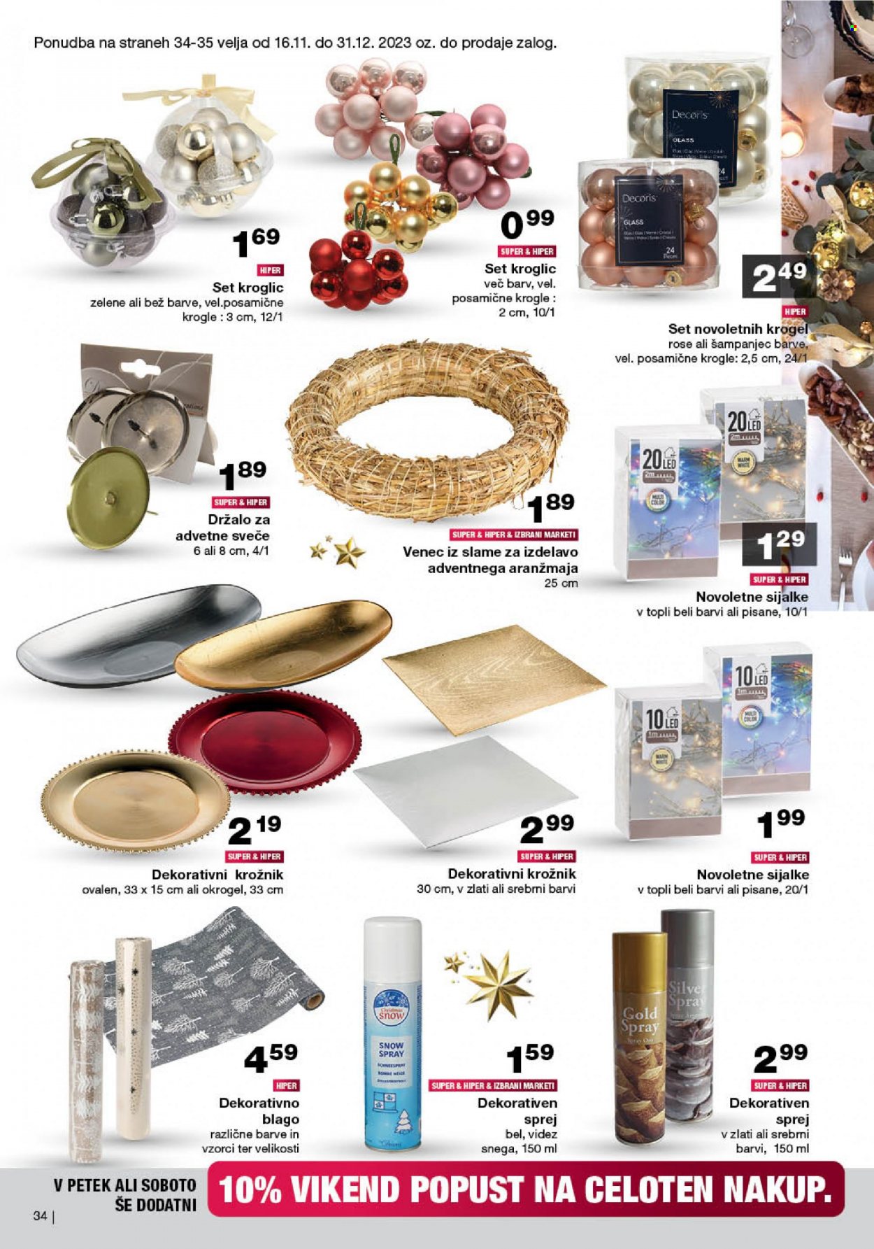 Mercator katalog - 16.11.2023 - 22.11.2023. Stran 34