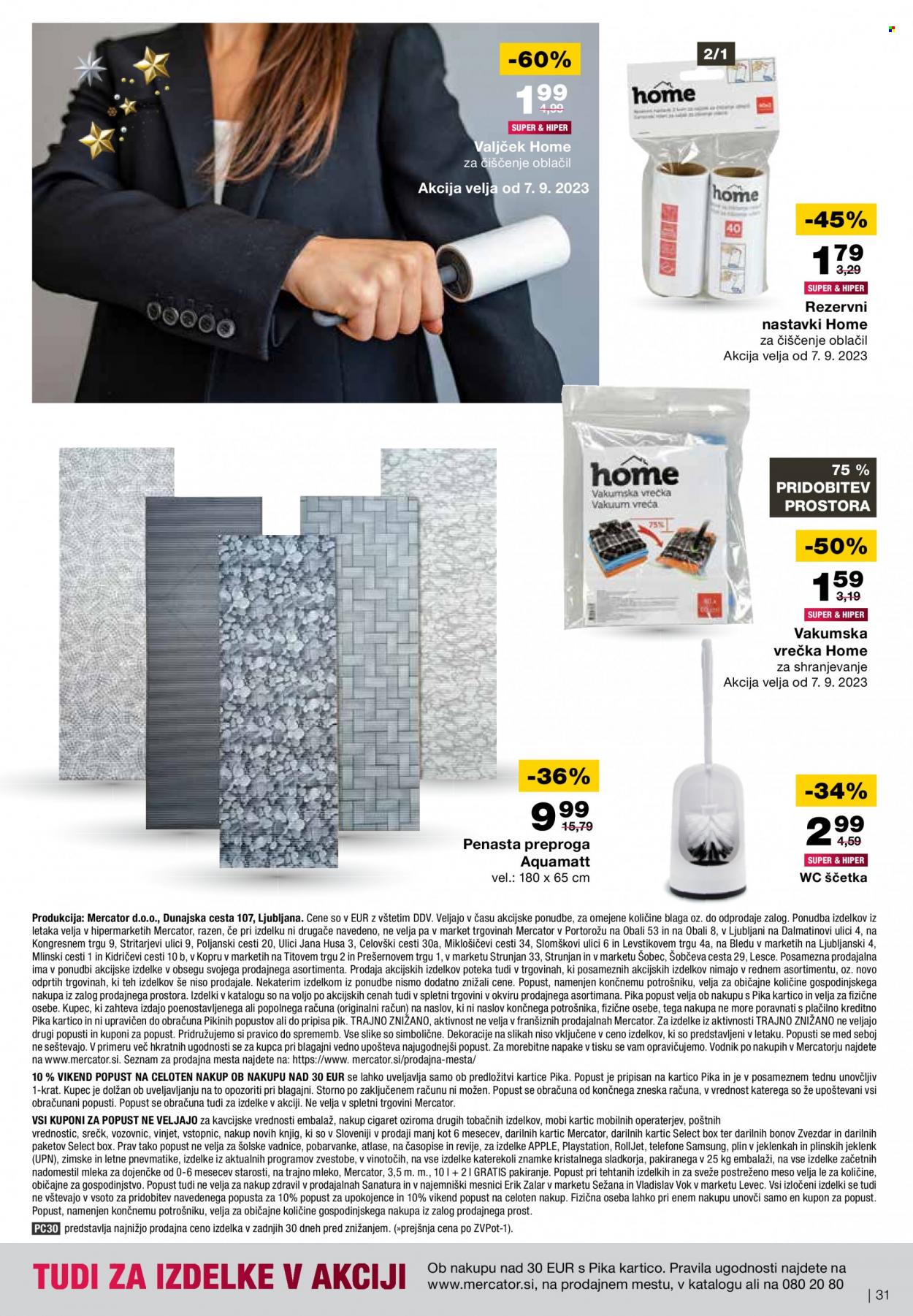 Mercator katalog - 23.11.2023 - 31.12.2023. Stran 31