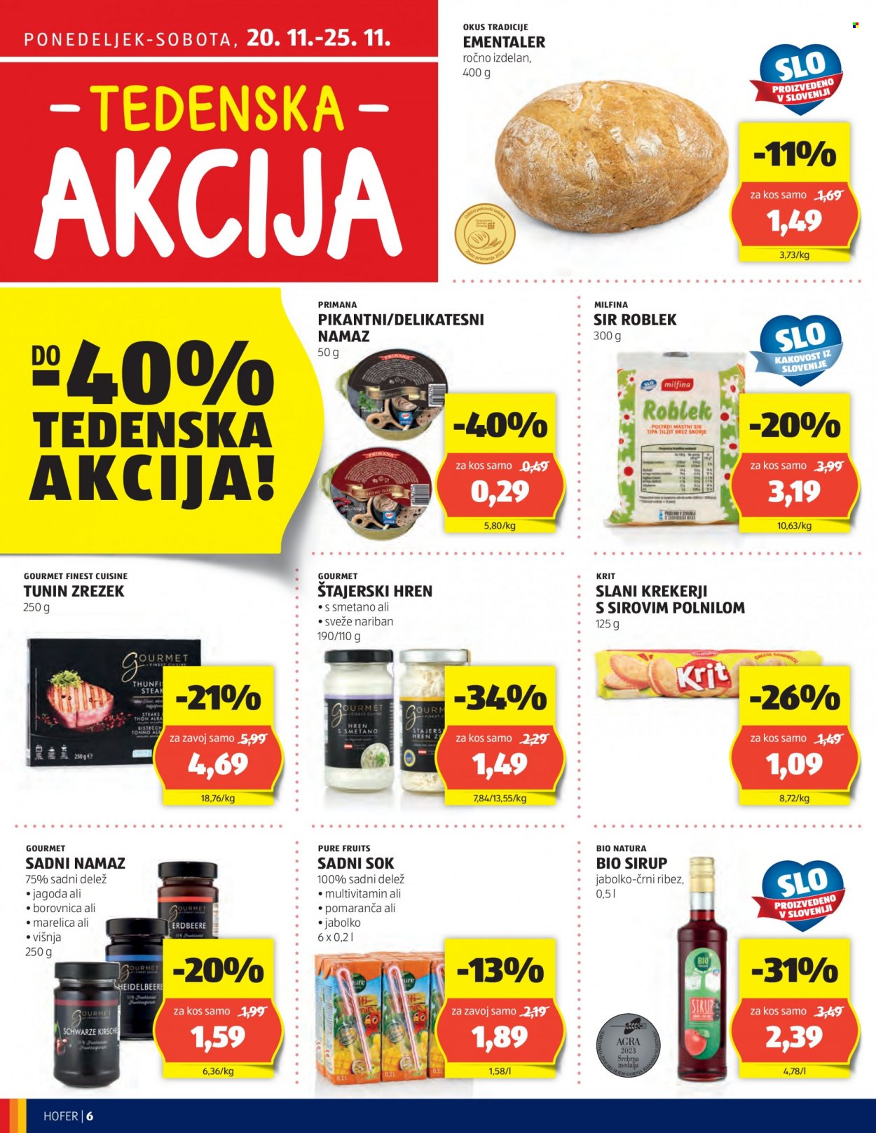 Hofer katalog - 16.11.2023 - 25.11.2023. Stran 6
