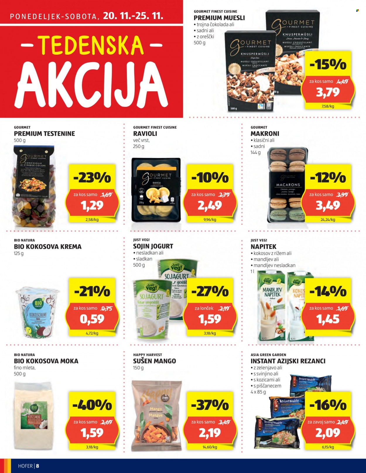 Hofer katalog - 16.11.2023 - 25.11.2023. Stran 8