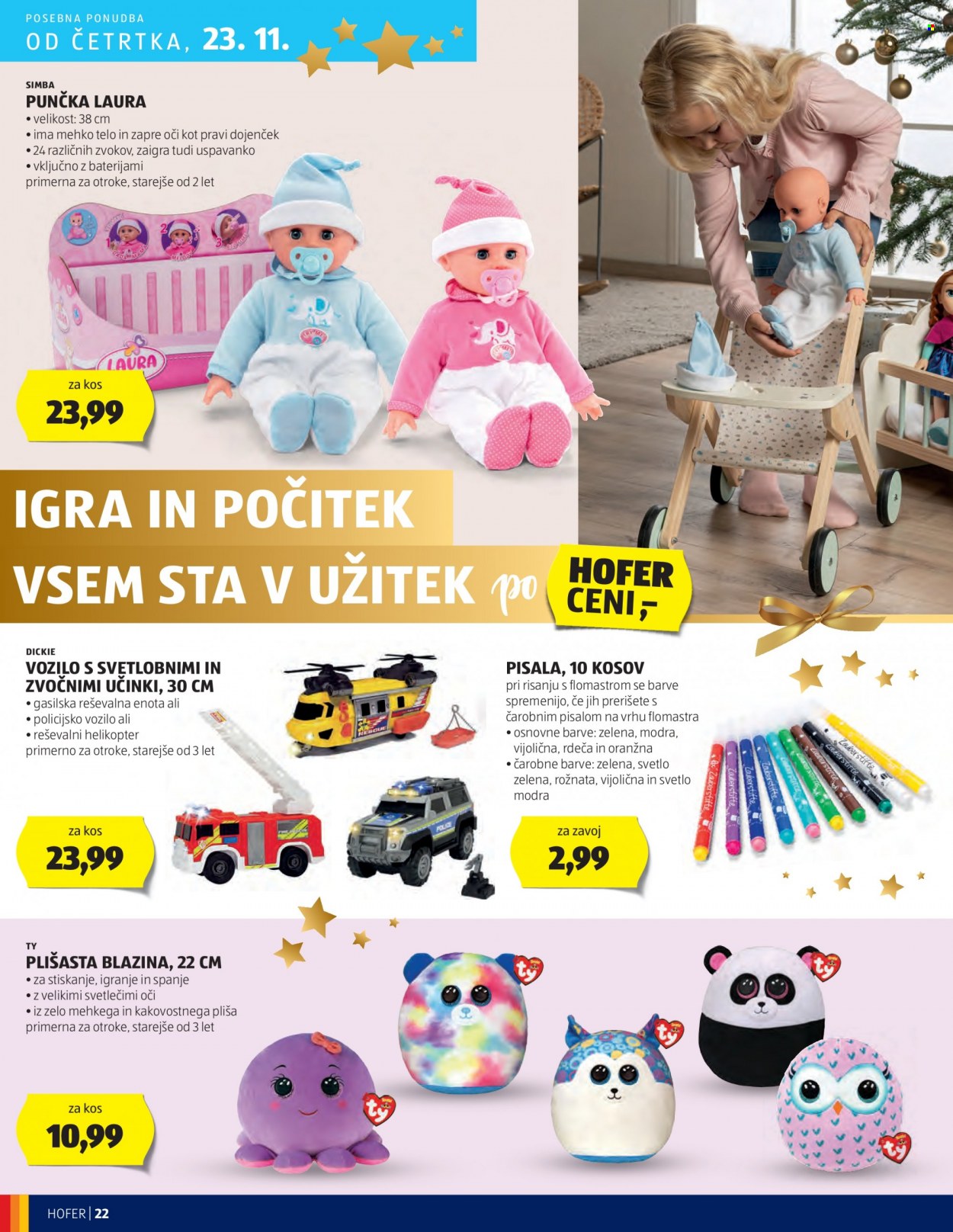 Hofer katalog - 16.11.2023 - 25.11.2023. Stran 22