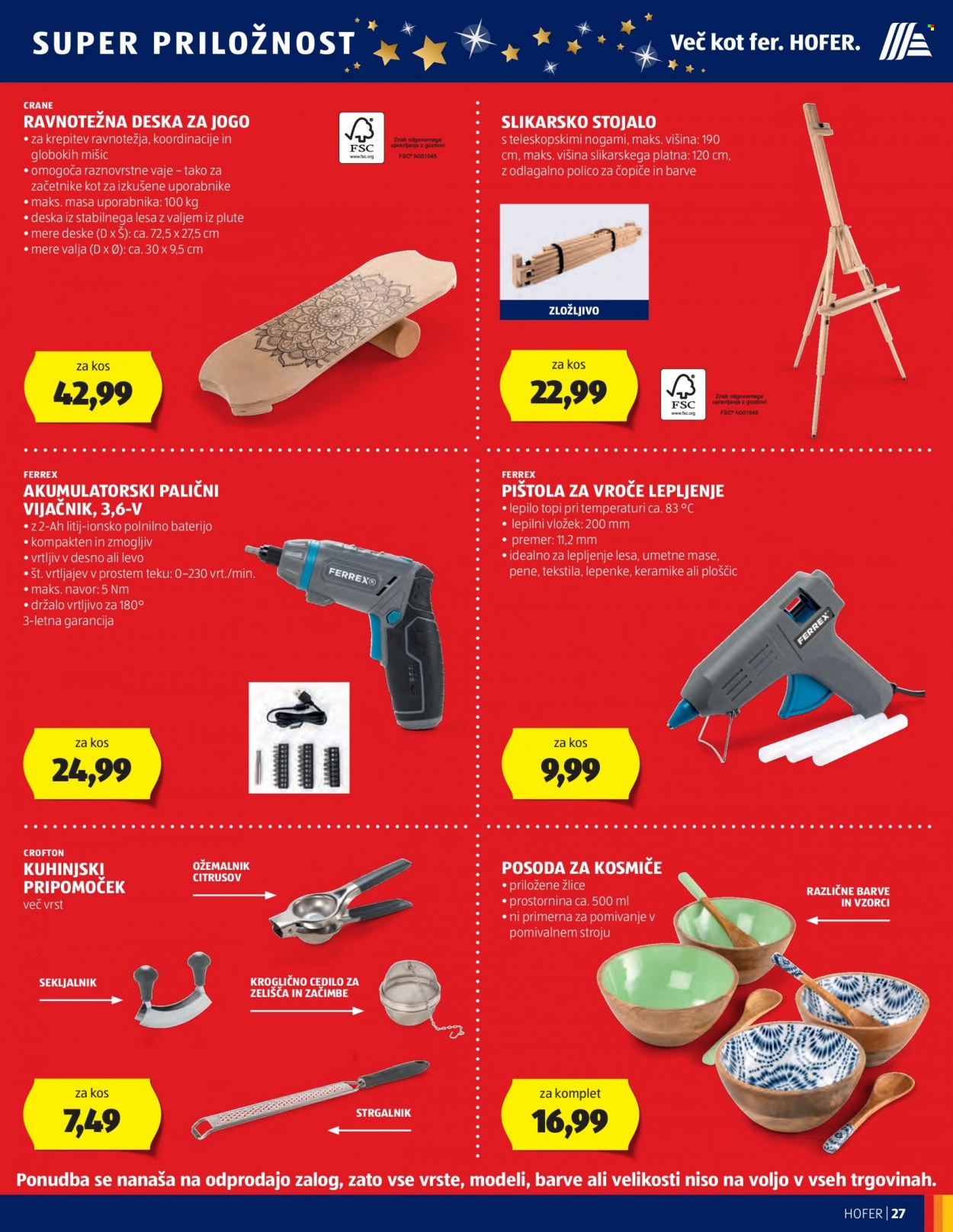 Hofer katalog - 16.11.2023 - 25.11.2023. Stran 27