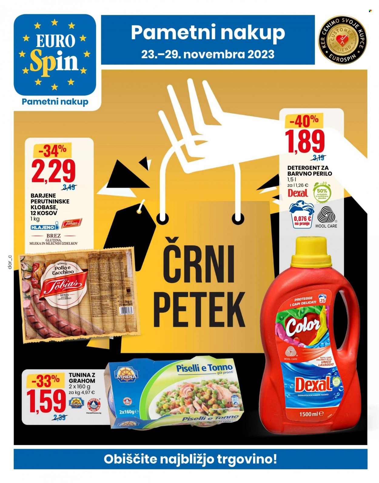 EuroSpin katalog - 23.11.2023 - 29.11.2023. Stran 1
