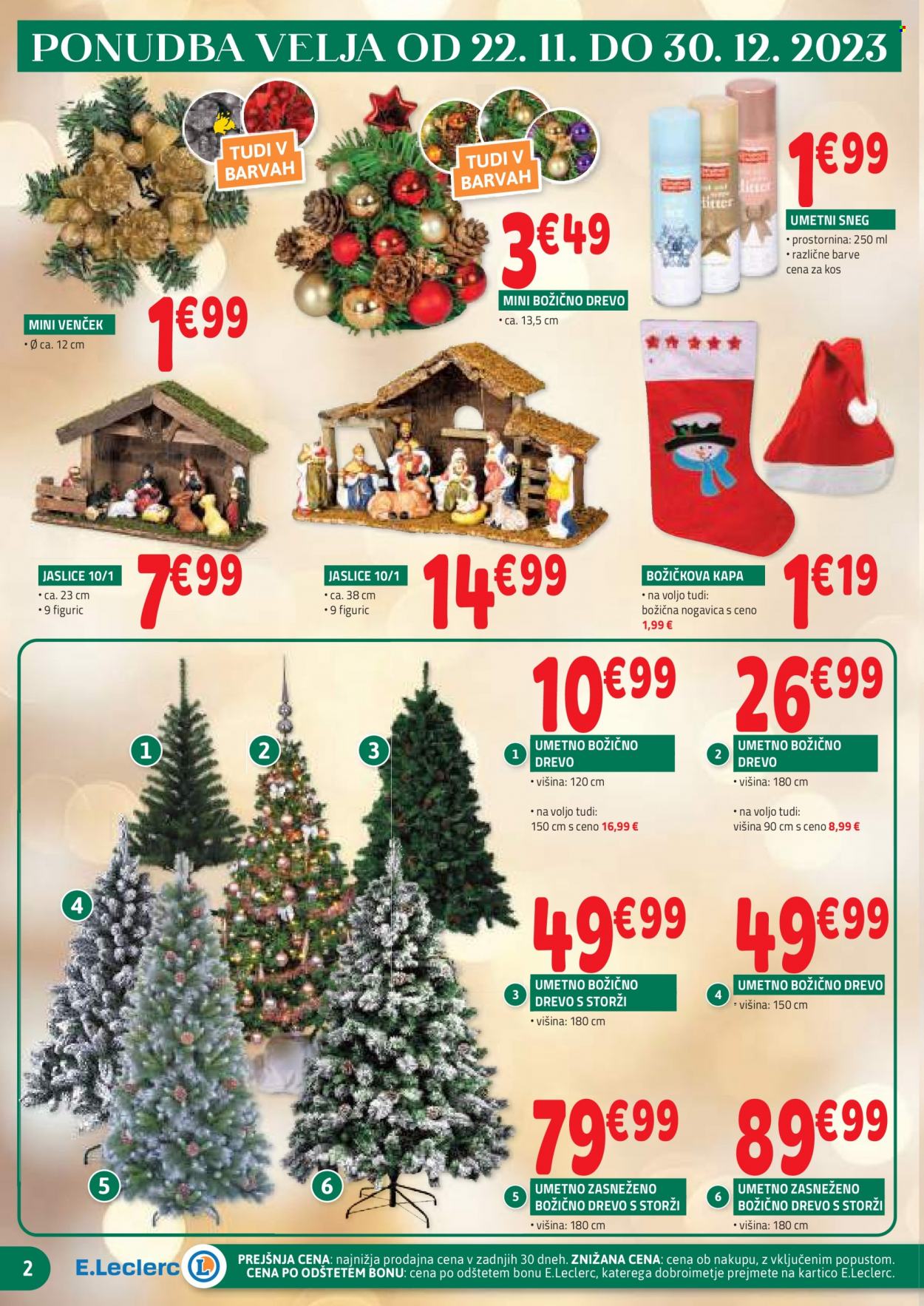E.Leclerc katalog - 22.11.2023 - 2.12.2023. Stran 2
