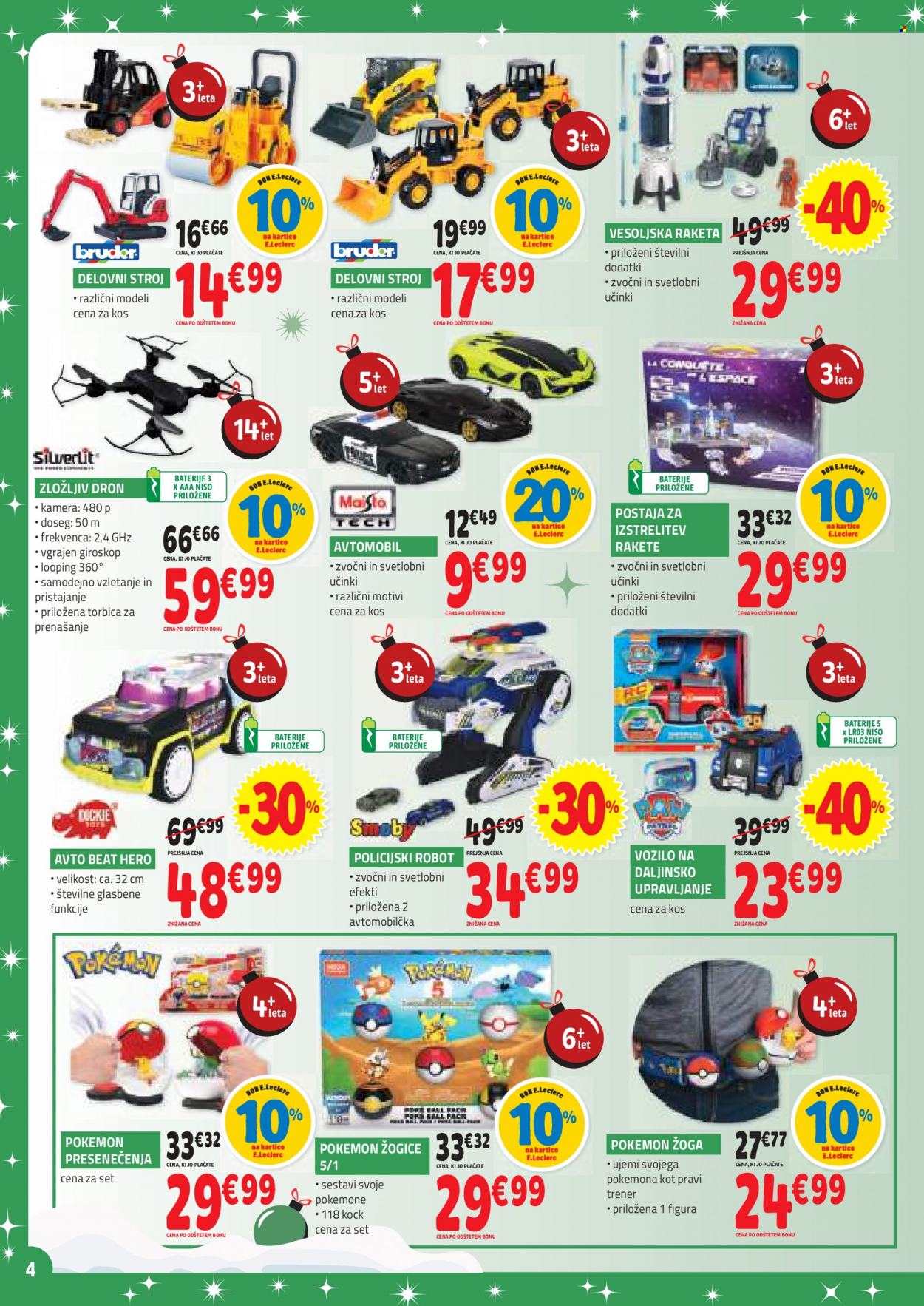 E.Leclerc katalog - 22.11.2023 - 2.12.2023. Stran 4