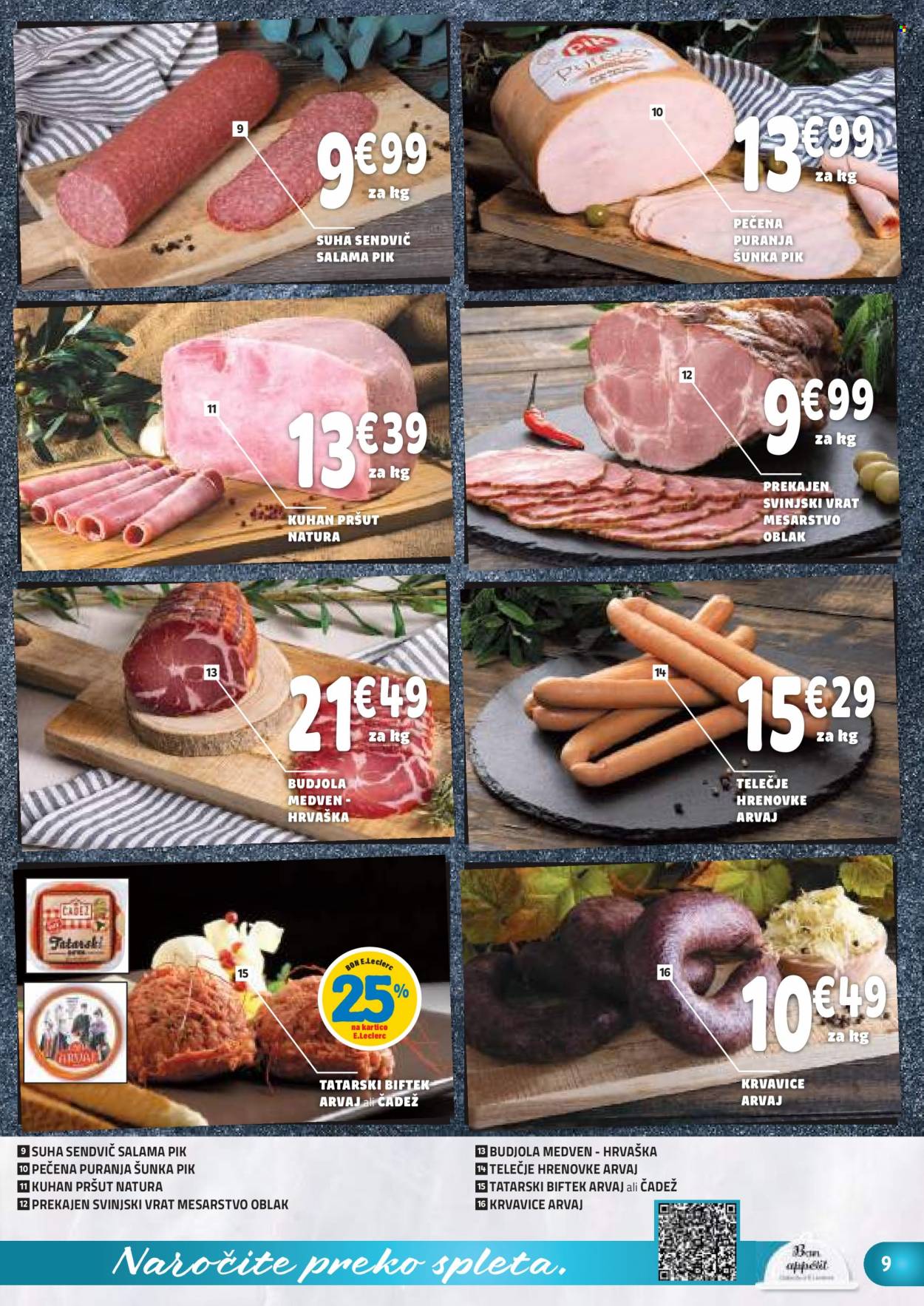 E.Leclerc katalog - 22.11.2023 - 2.12.2023. Stran 9