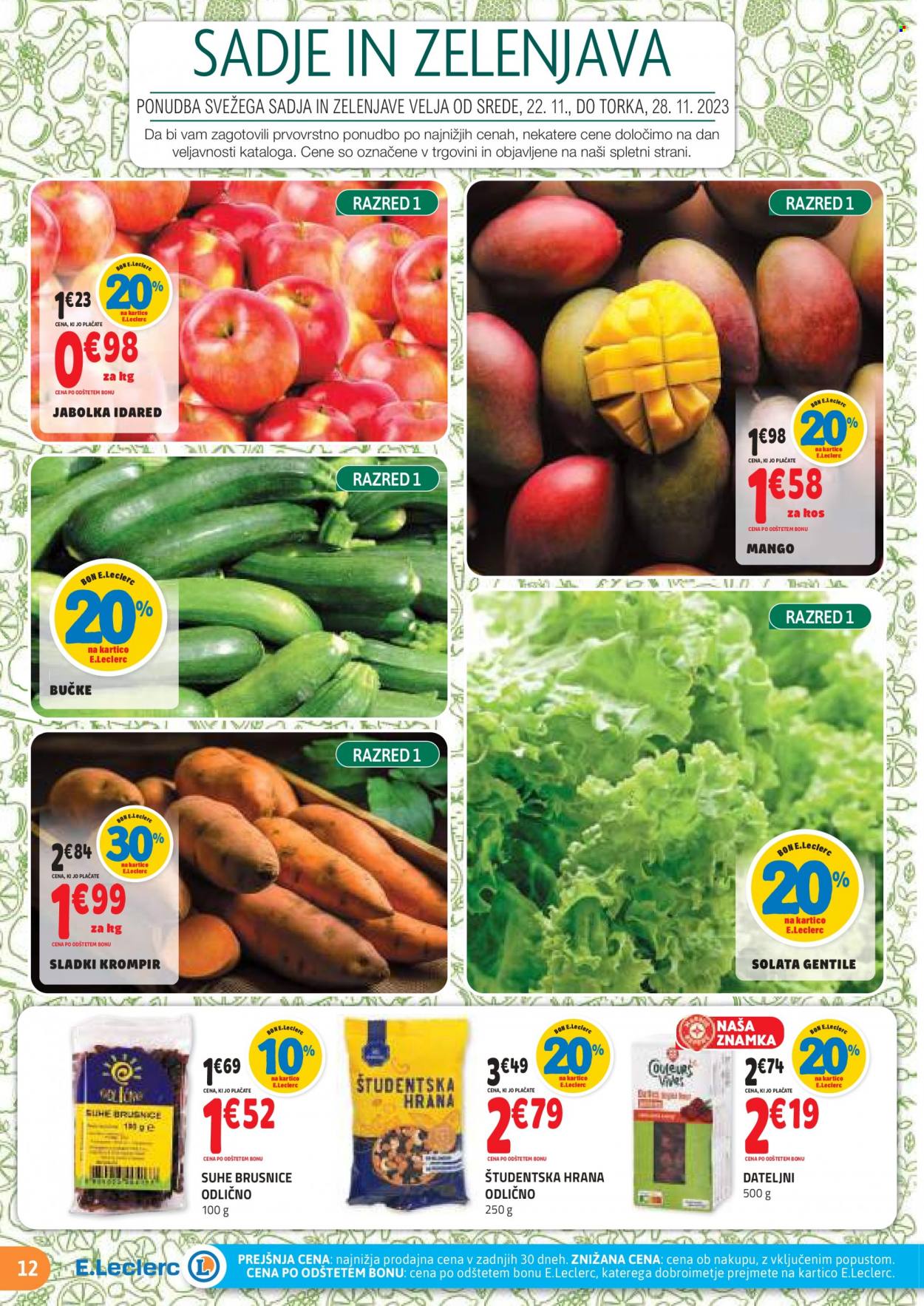 E.Leclerc katalog - 22.11.2023 - 2.12.2023. Stran 12