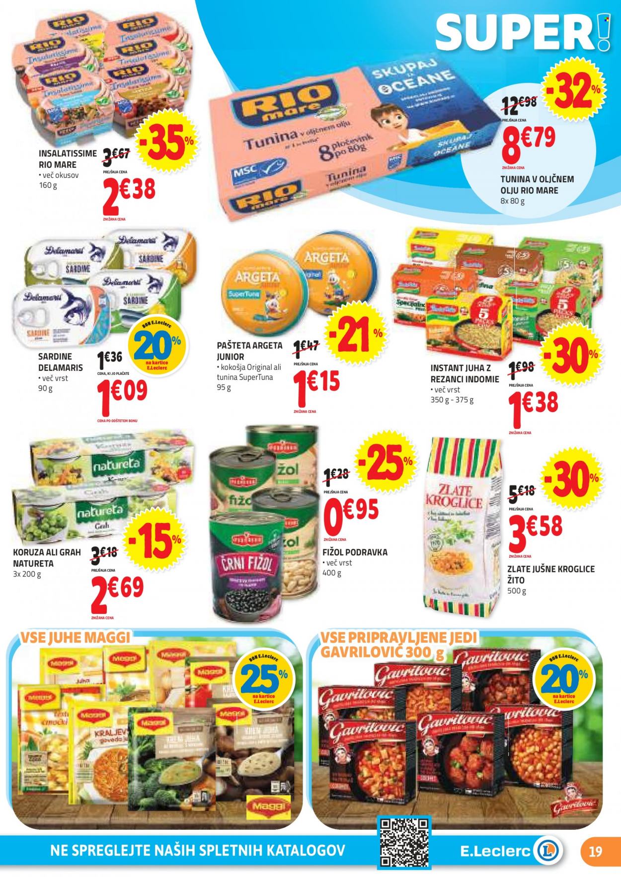 E.Leclerc katalog - 22.11.2023 - 2.12.2023. Stran 19