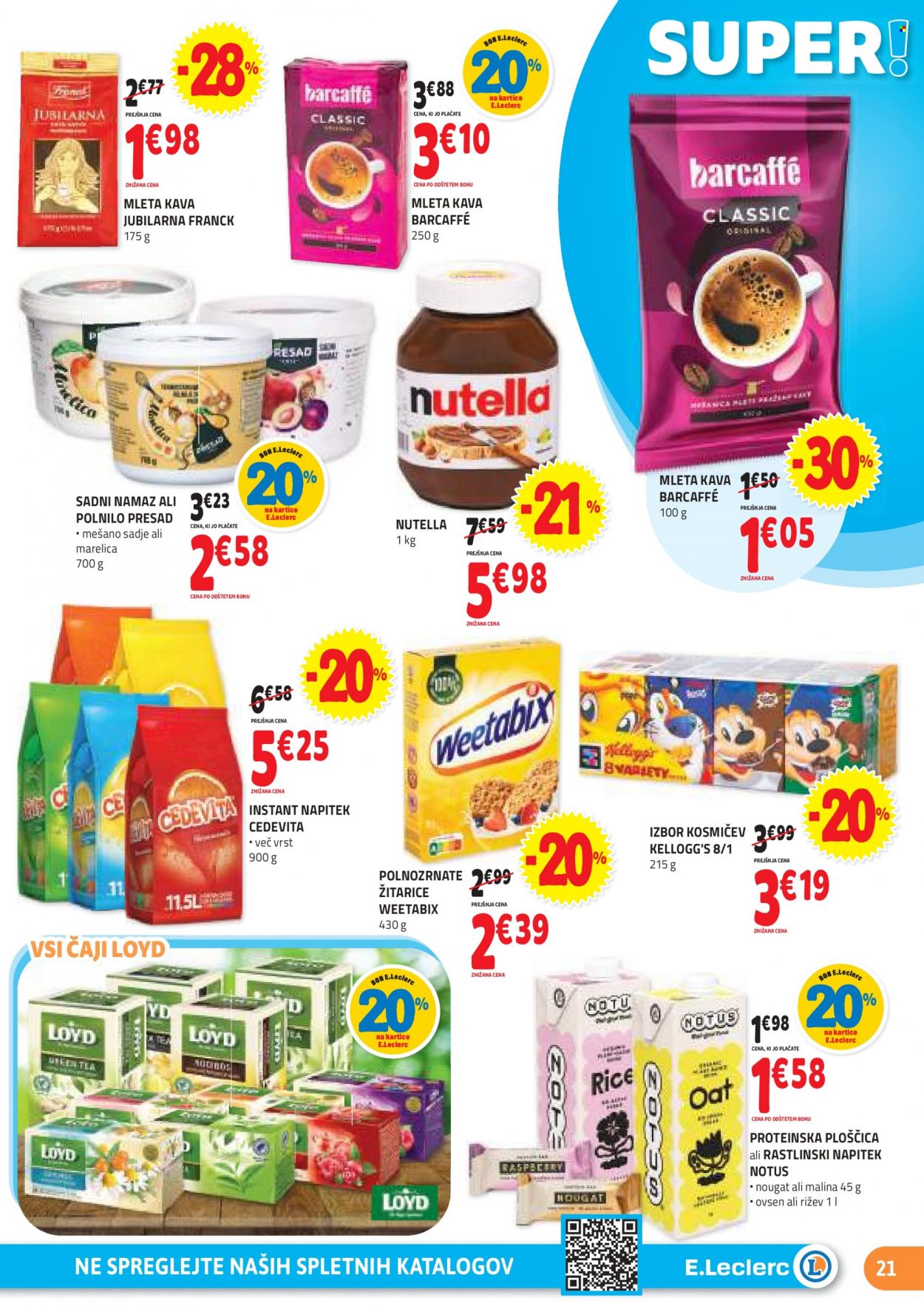 E.Leclerc katalog - 22.11.2023 - 2.12.2023. Stran 21