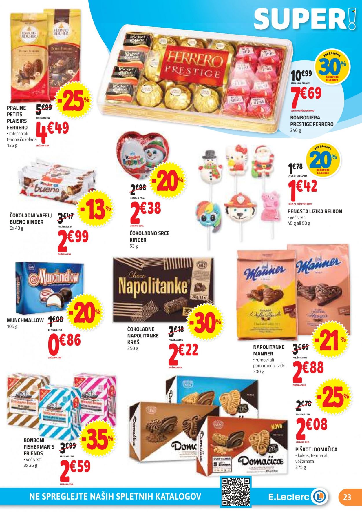 E.Leclerc katalog - 22.11.2023 - 2.12.2023. Stran 23