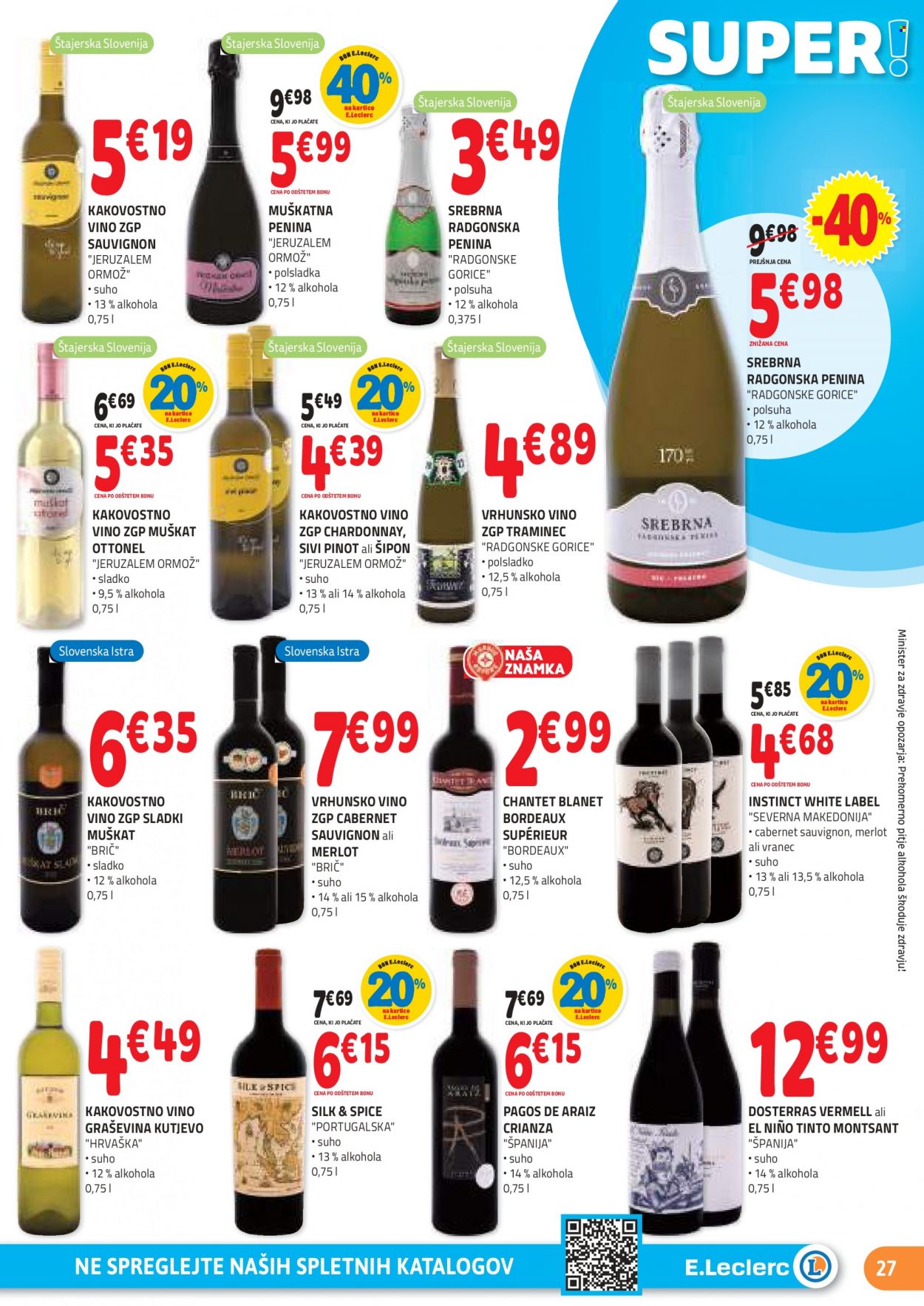 E.Leclerc katalog - 22.11.2023 - 2.12.2023. Stran 27