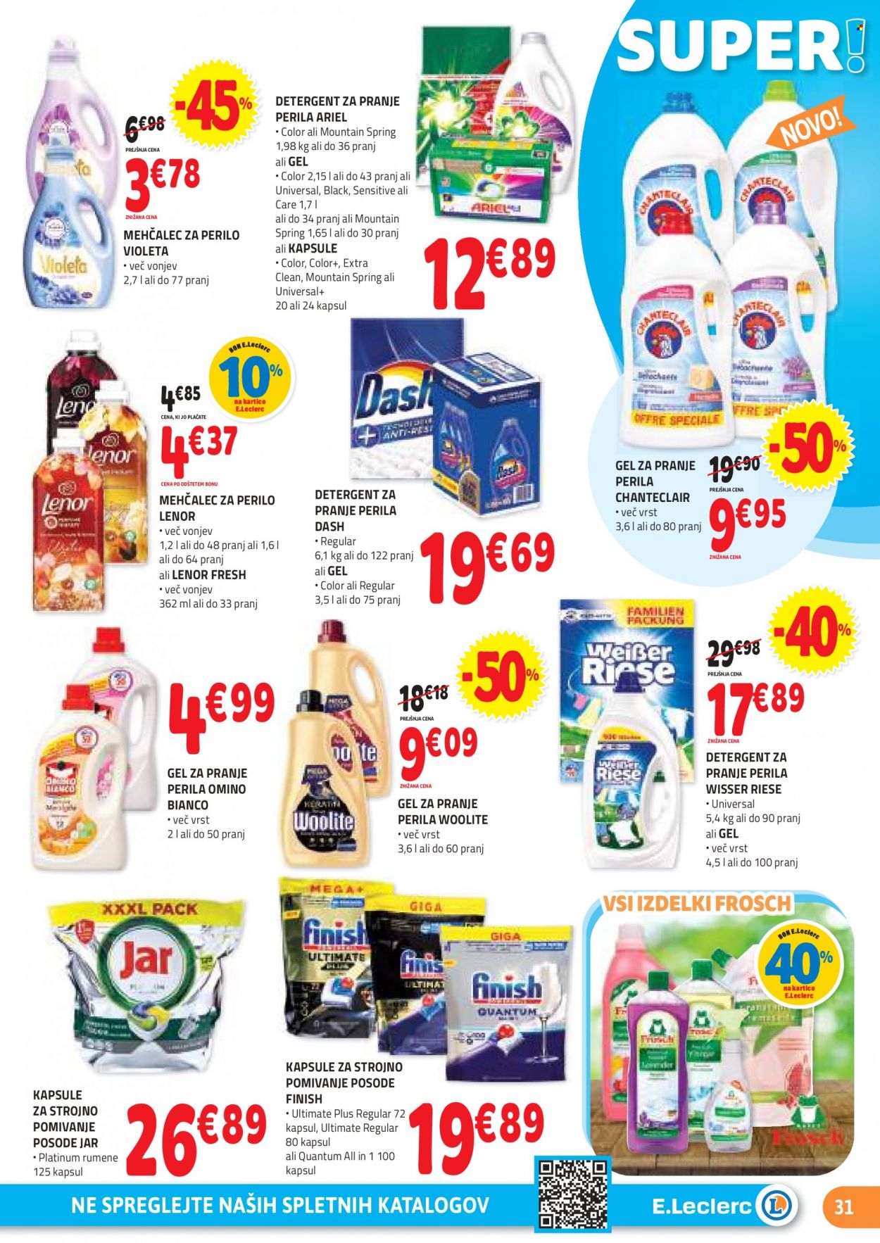 E.Leclerc katalog - 22.11.2023 - 2.12.2023. Stran 31