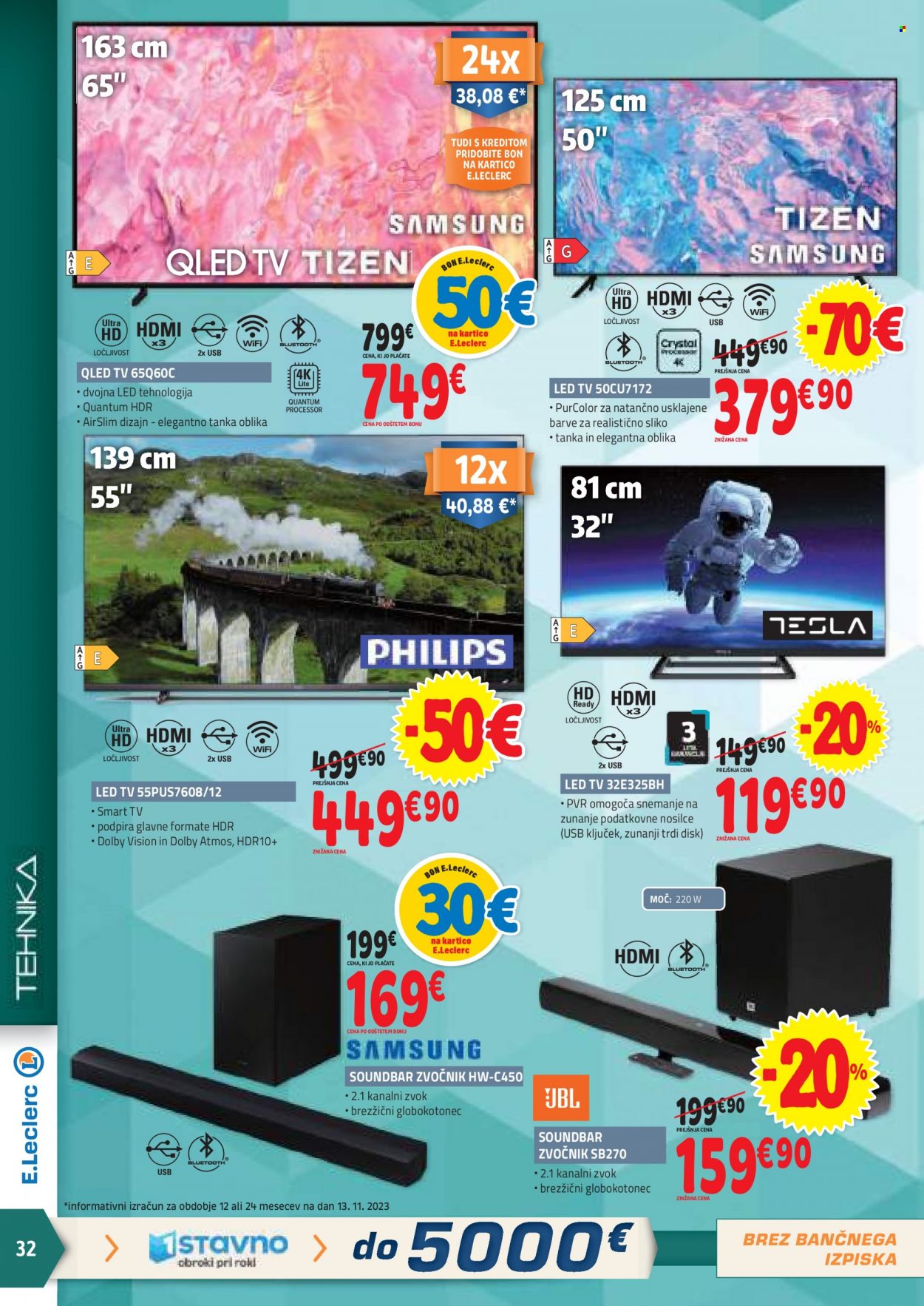 E.Leclerc katalog - 22.11.2023 - 2.12.2023. Stran 32