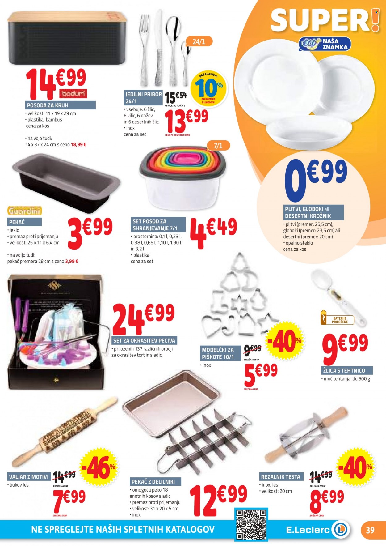 E.Leclerc katalog - 22.11.2023 - 2.12.2023. Stran 39