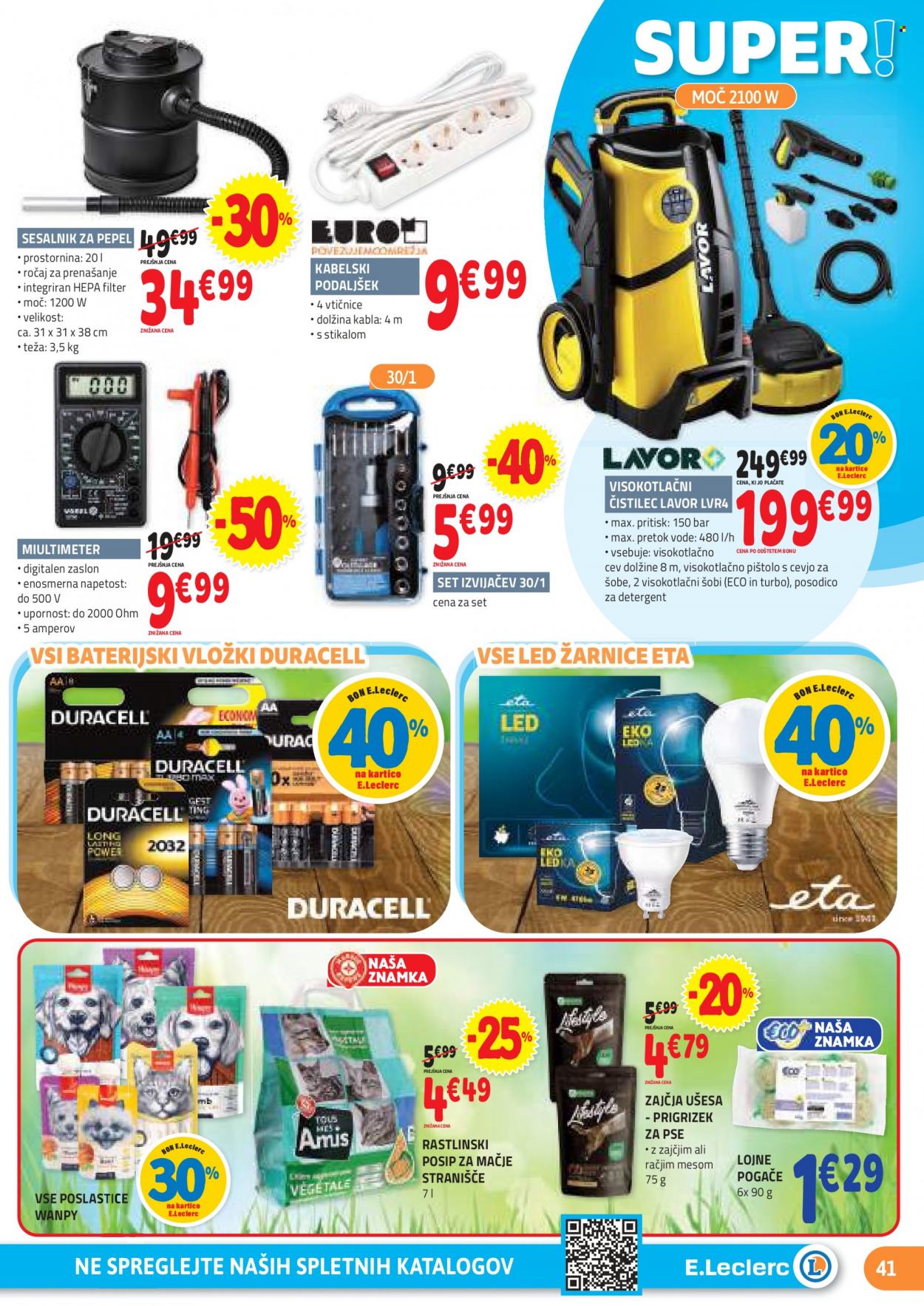 E.Leclerc katalog - 22.11.2023 - 2.12.2023. Stran 41