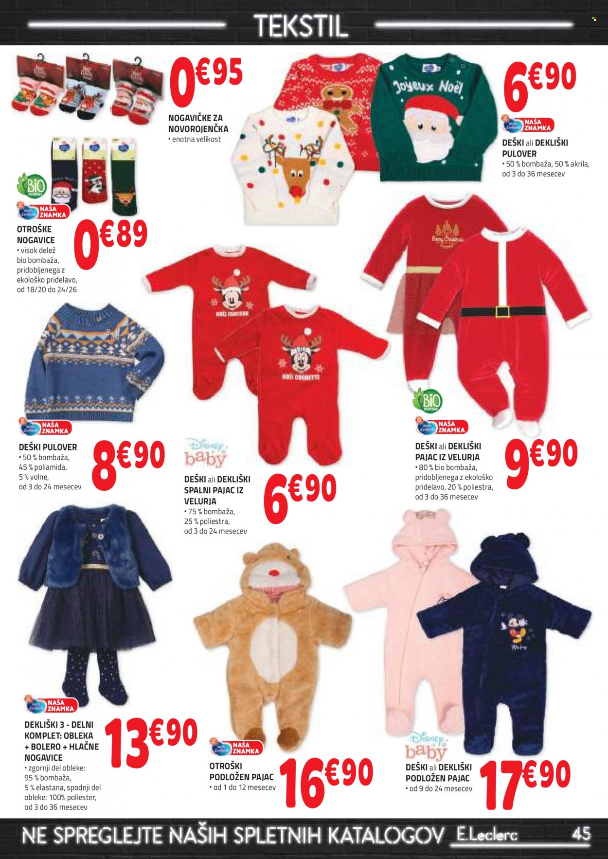 E.Leclerc katalog - 22.11.2023 - 2.12.2023. Stran 45