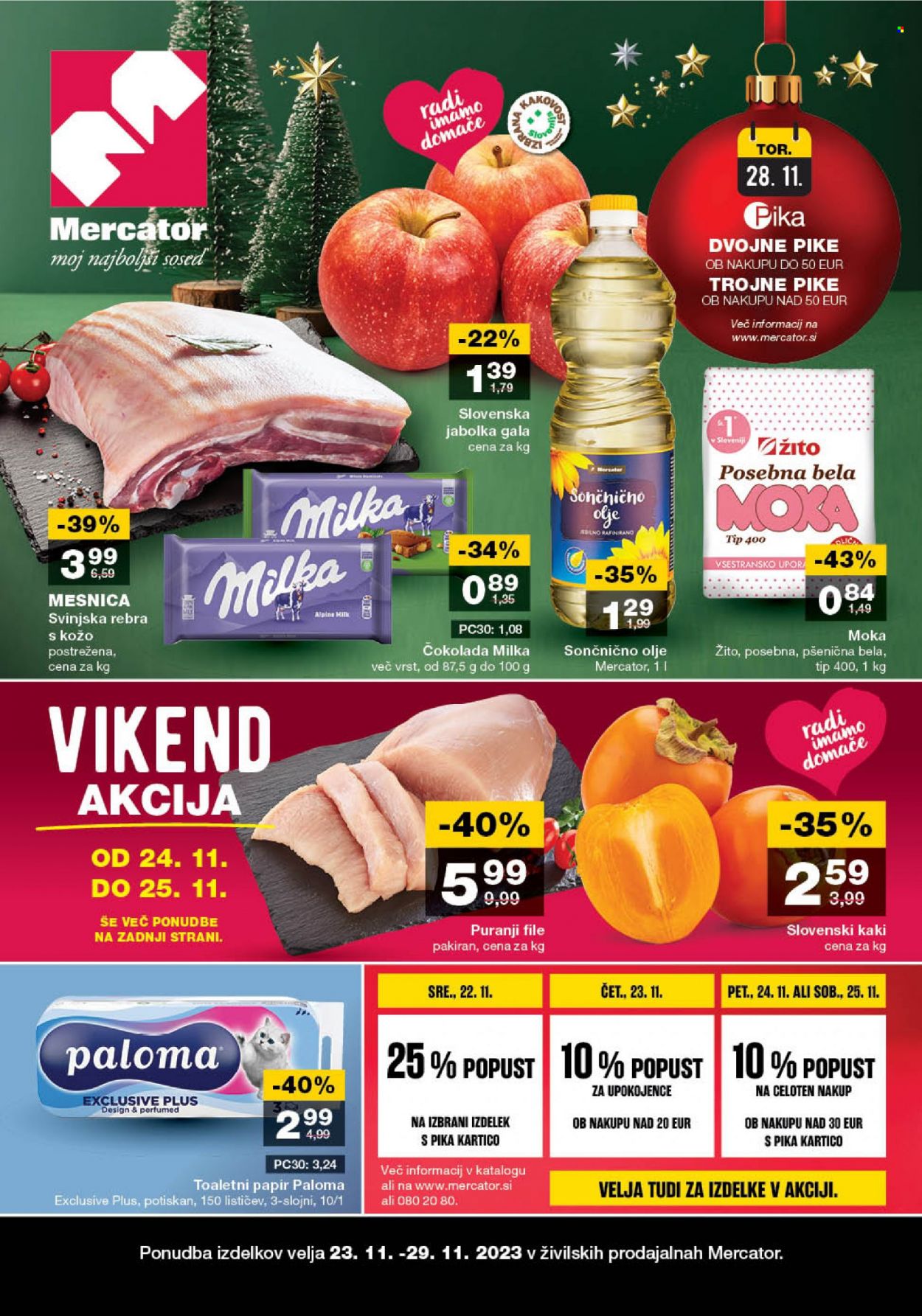Mercator katalog - 23.11.2023 - 29.11.2023. Stran 1
