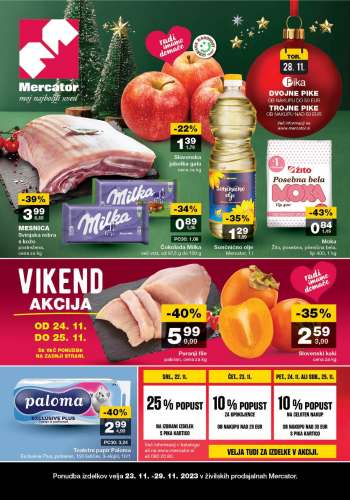 Mercator katalog - 23.11.2023 - 29.11.2023.