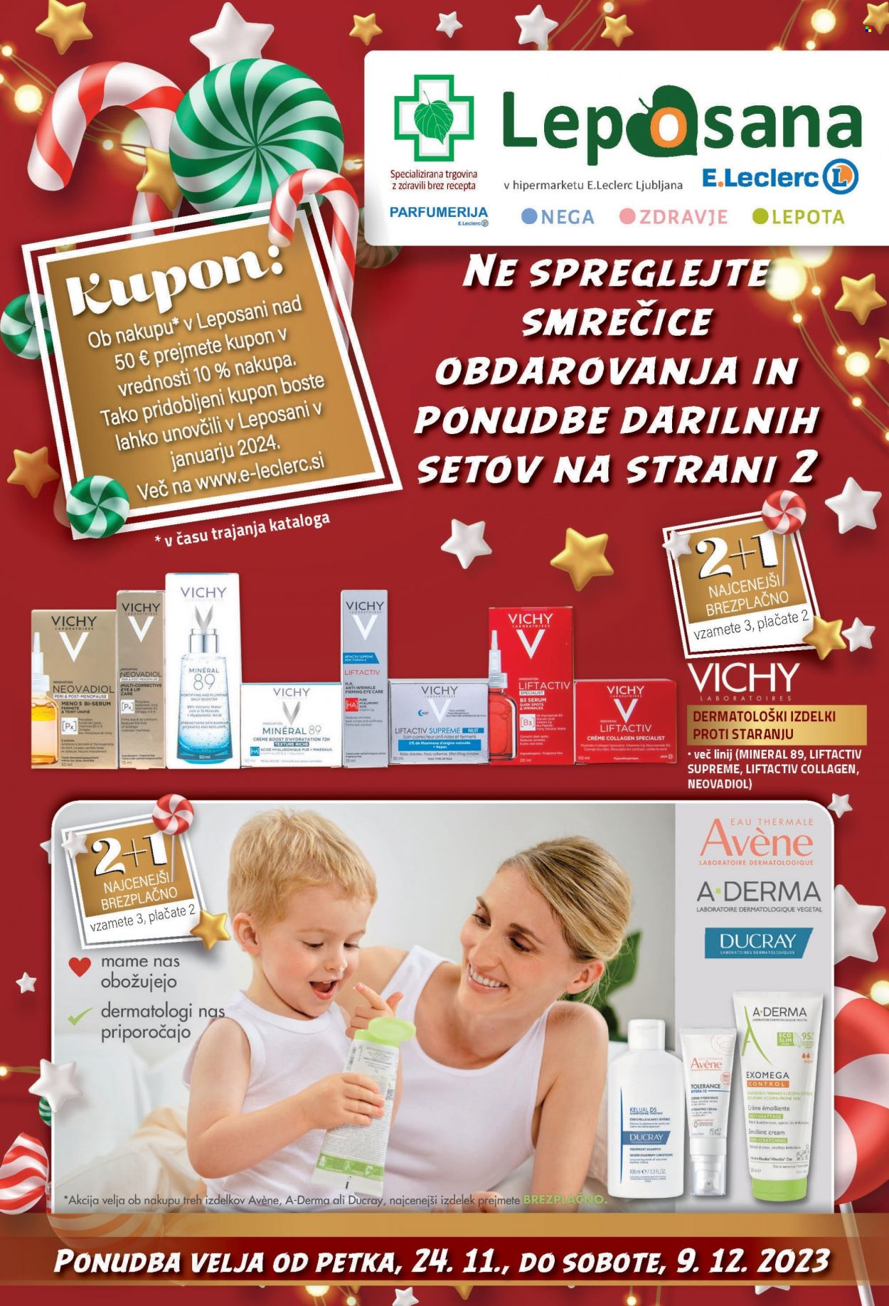 E.Leclerc katalog - 24.11.2023 - 9.12.2023. Stran 1