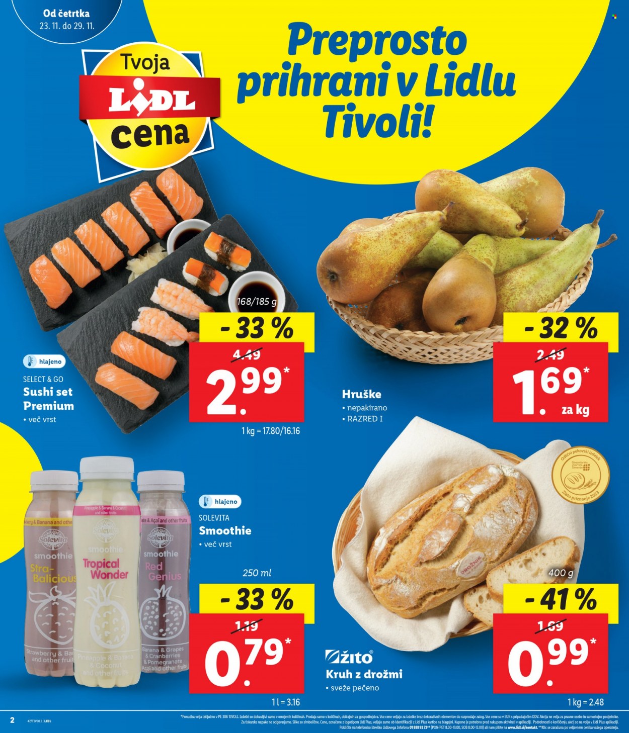 Lidl katalog - 23.11.2023 - 29.11.2023. Stran 2