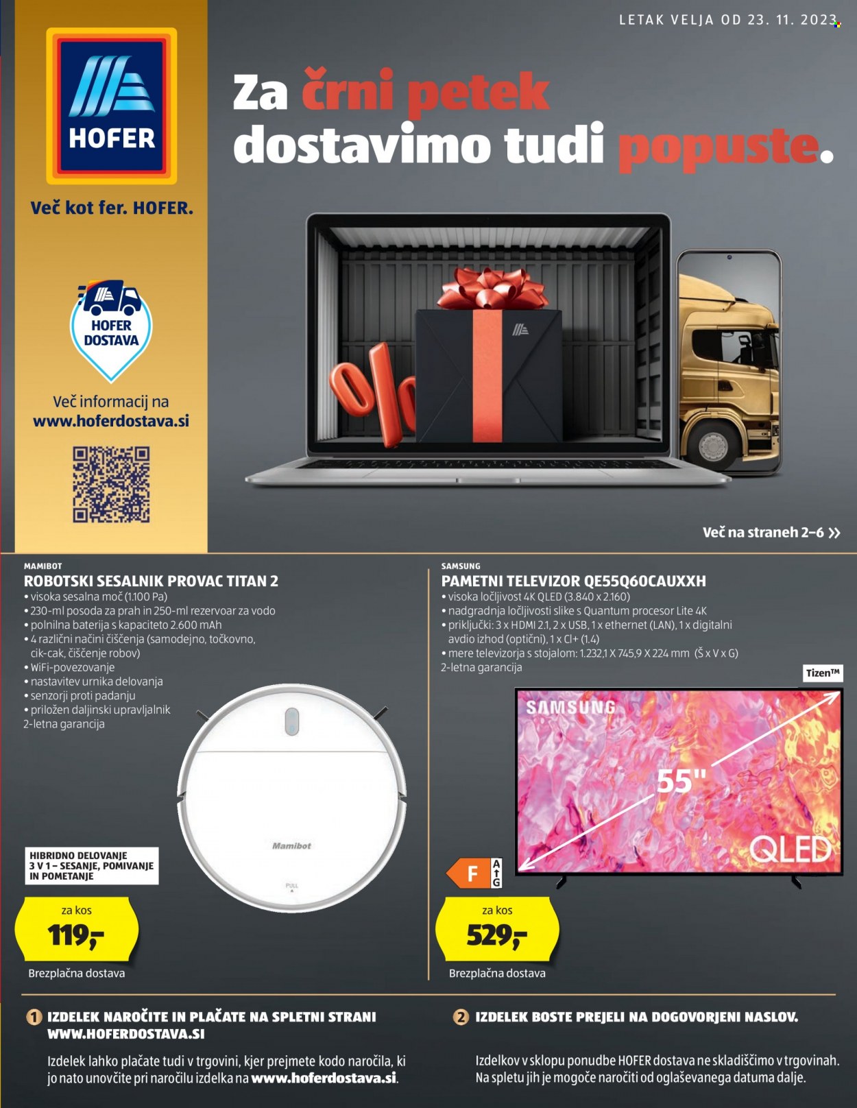 Hofer katalog - 23.11.2023 - 2.12.2023. Stran 1
