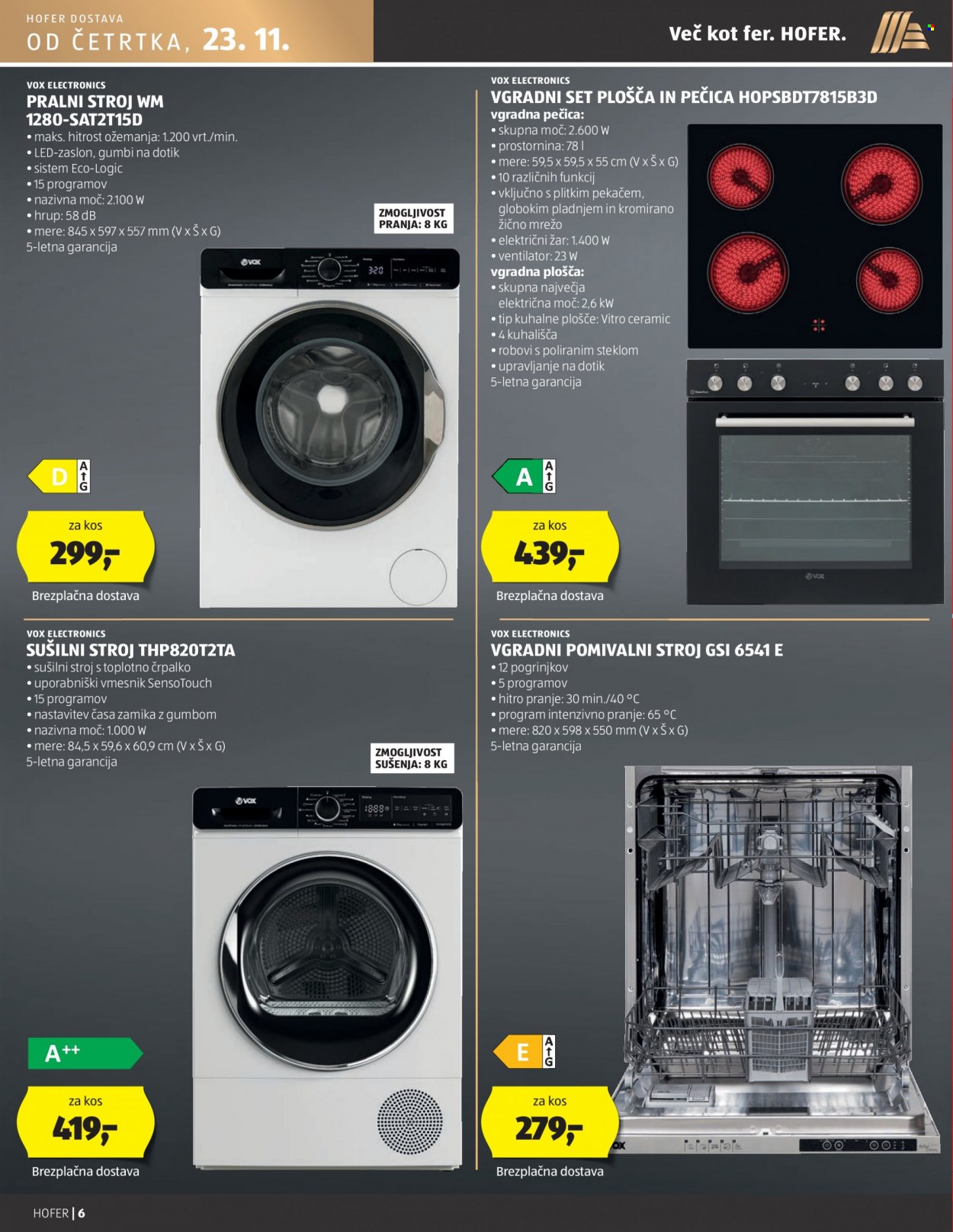 Hofer katalog - 23.11.2023 - 2.12.2023. Stran 6