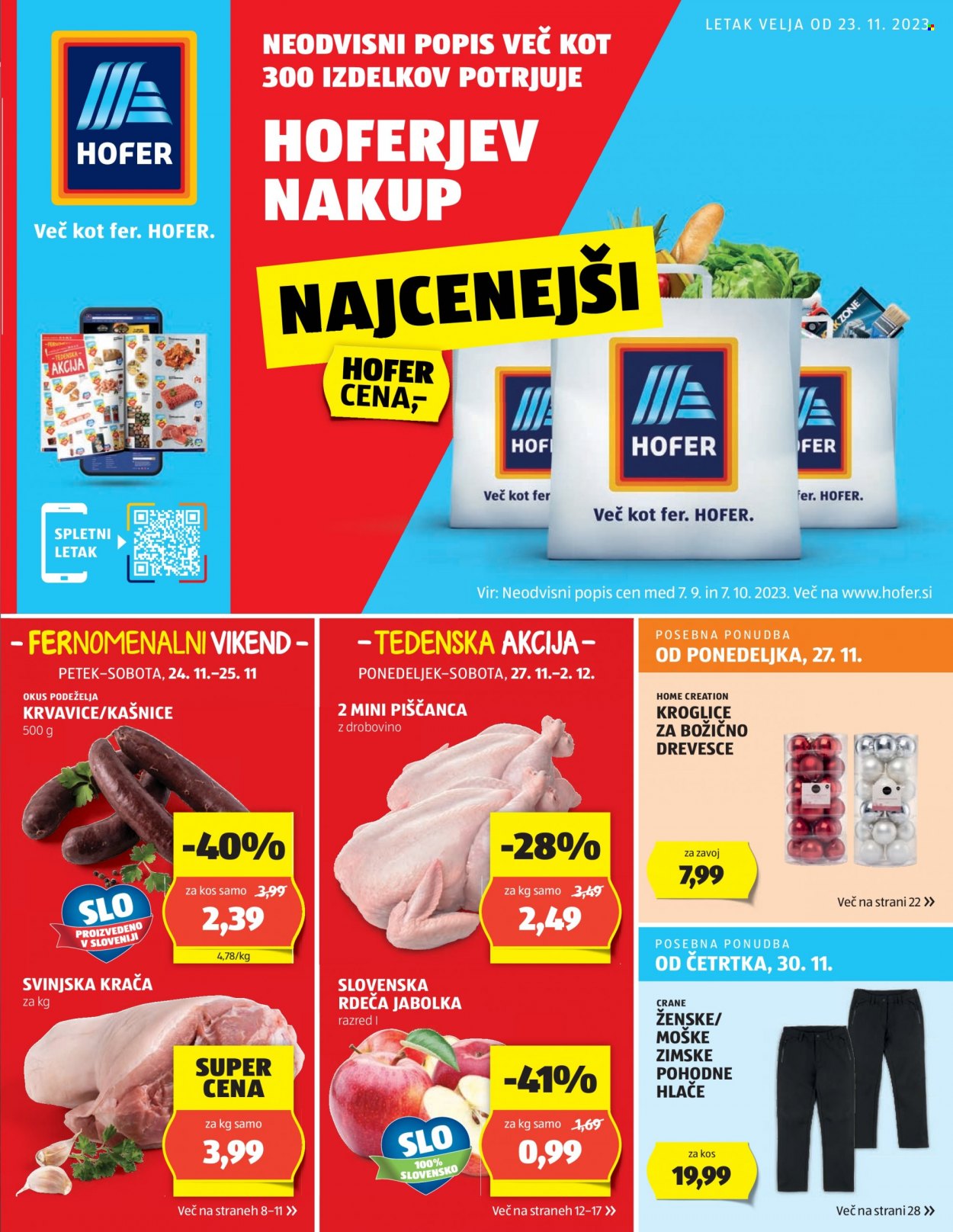 Hofer katalog - 23.11.2023 - 2.12.2023. Stran 7