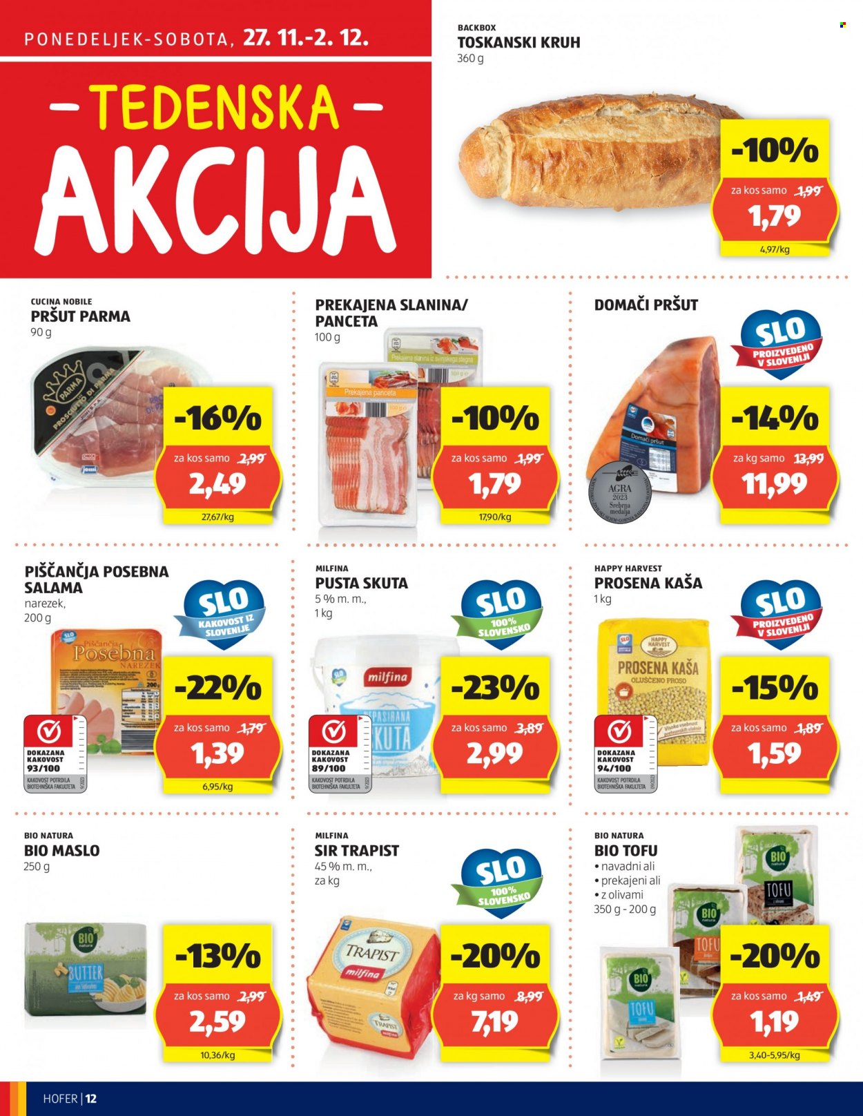 Hofer katalog - 23.11.2023 - 2.12.2023. Stran 12