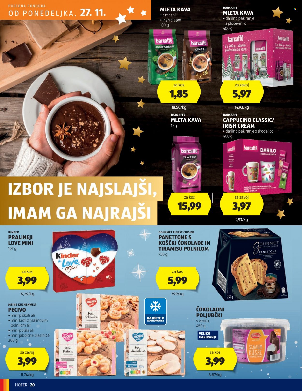 Hofer katalog - 23.11.2023 - 2.12.2023. Stran 20