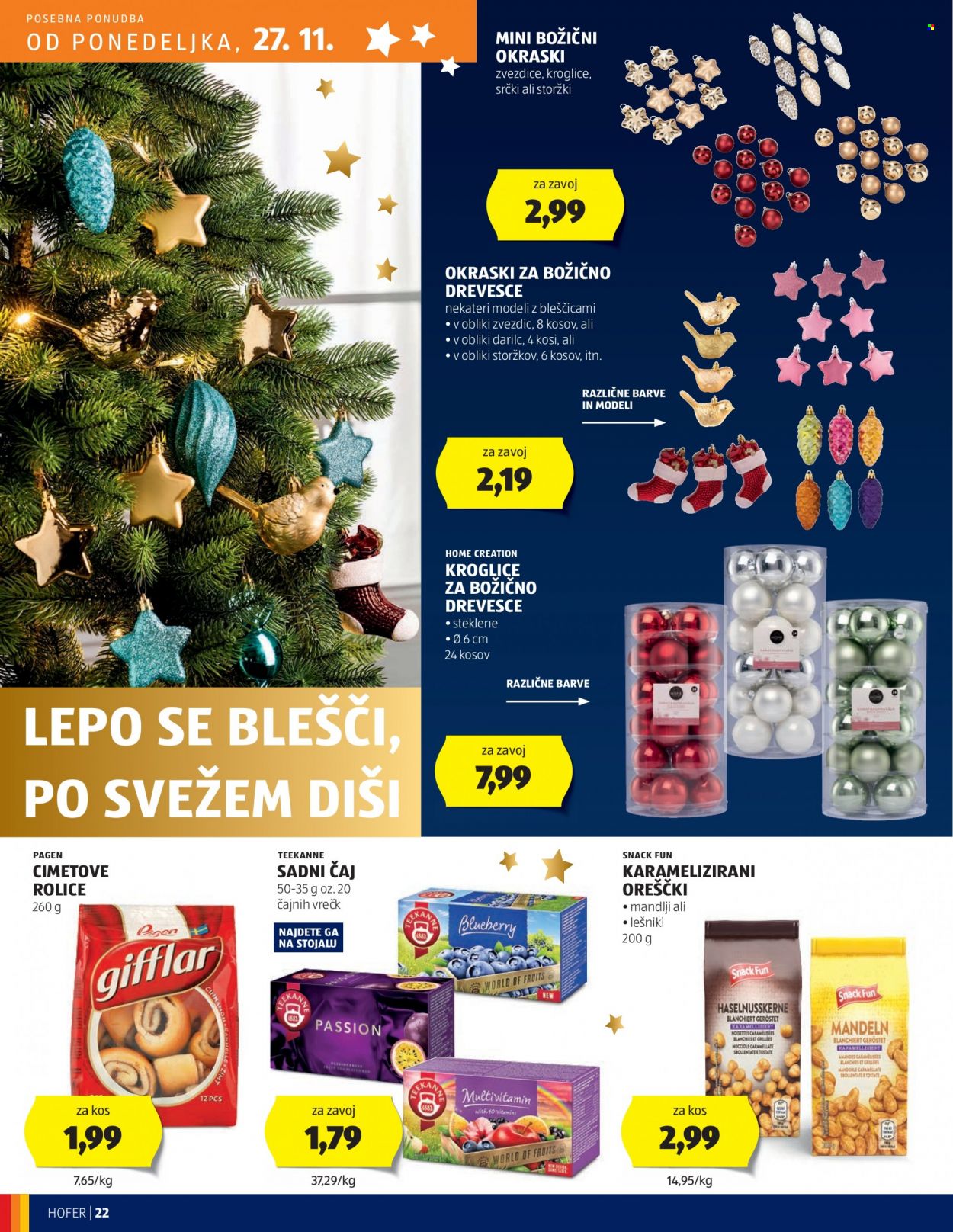 Hofer katalog - 23.11.2023 - 2.12.2023. Stran 22
