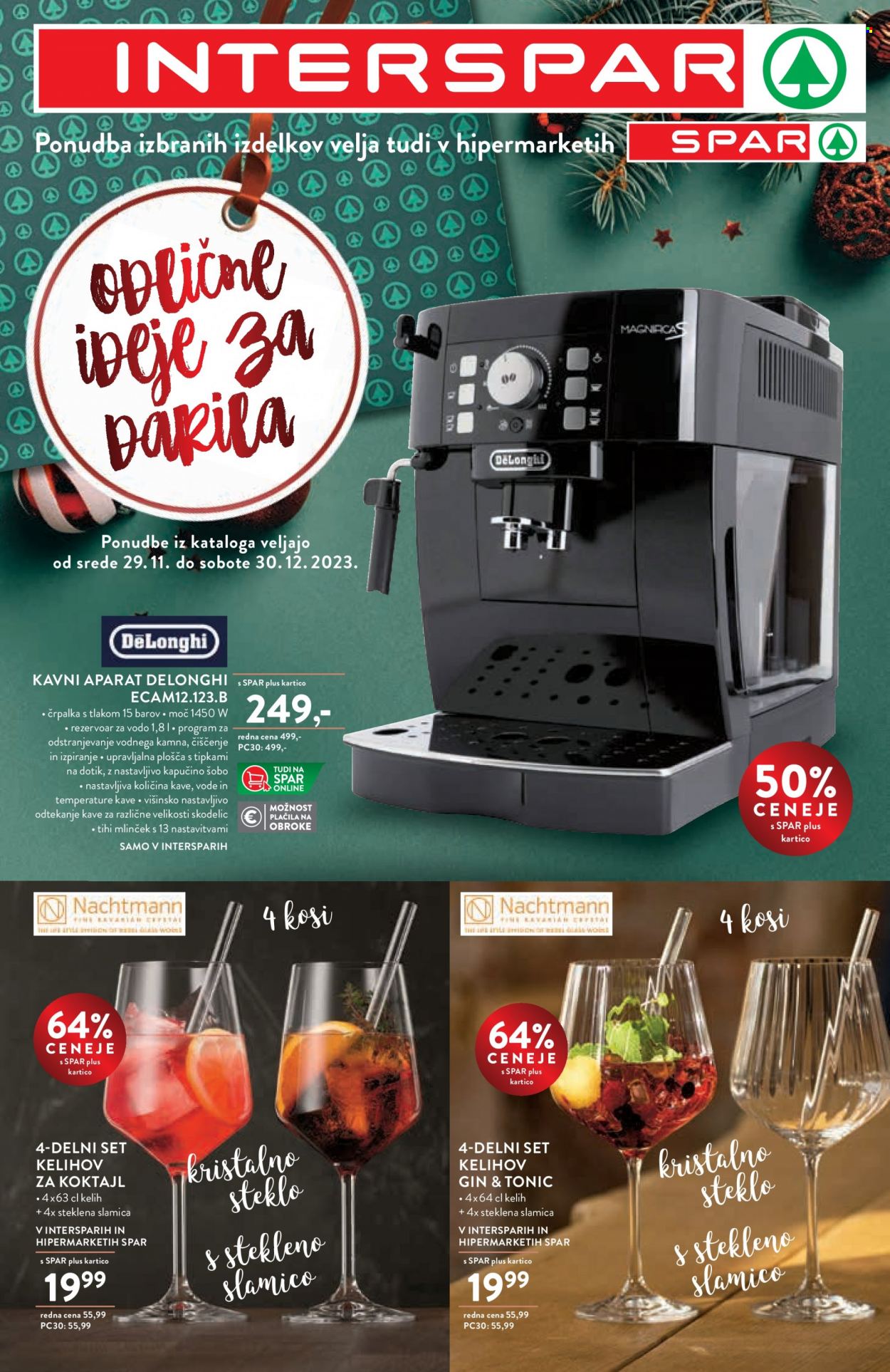 INTERSPAR katalog - 29.11.2023 - 30.12.2023. Stran 1