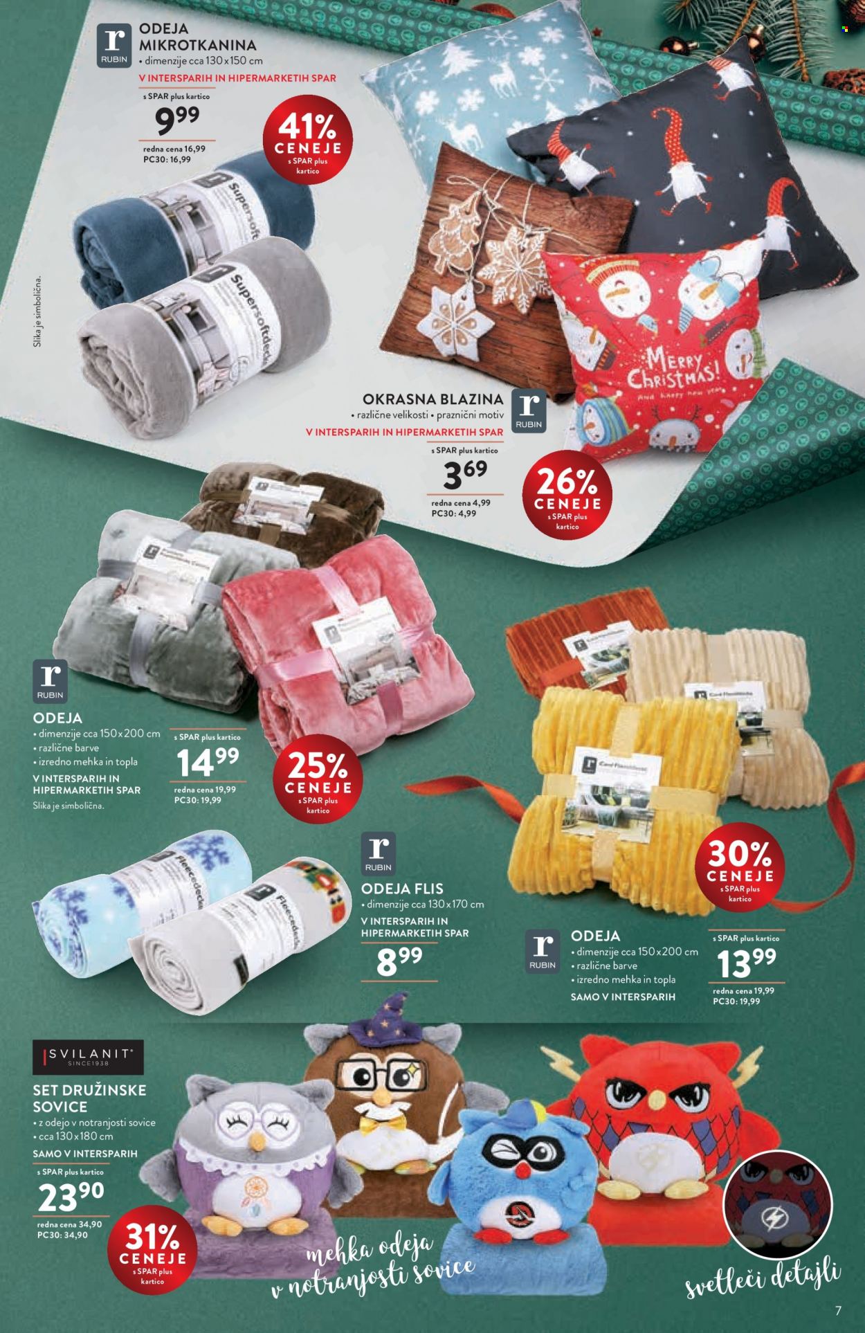 INTERSPAR katalog - 29.11.2023 - 30.12.2023. Stran 7