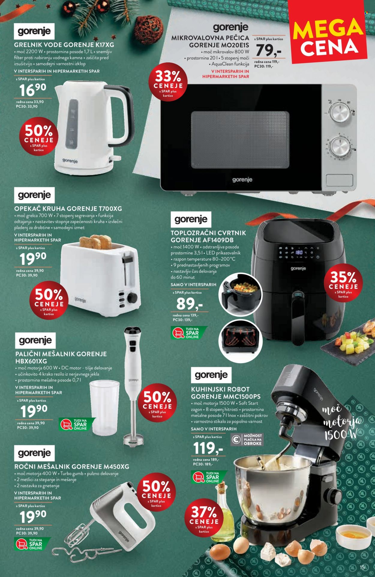INTERSPAR katalog - 29.11.2023 - 30.12.2023. Stran 15