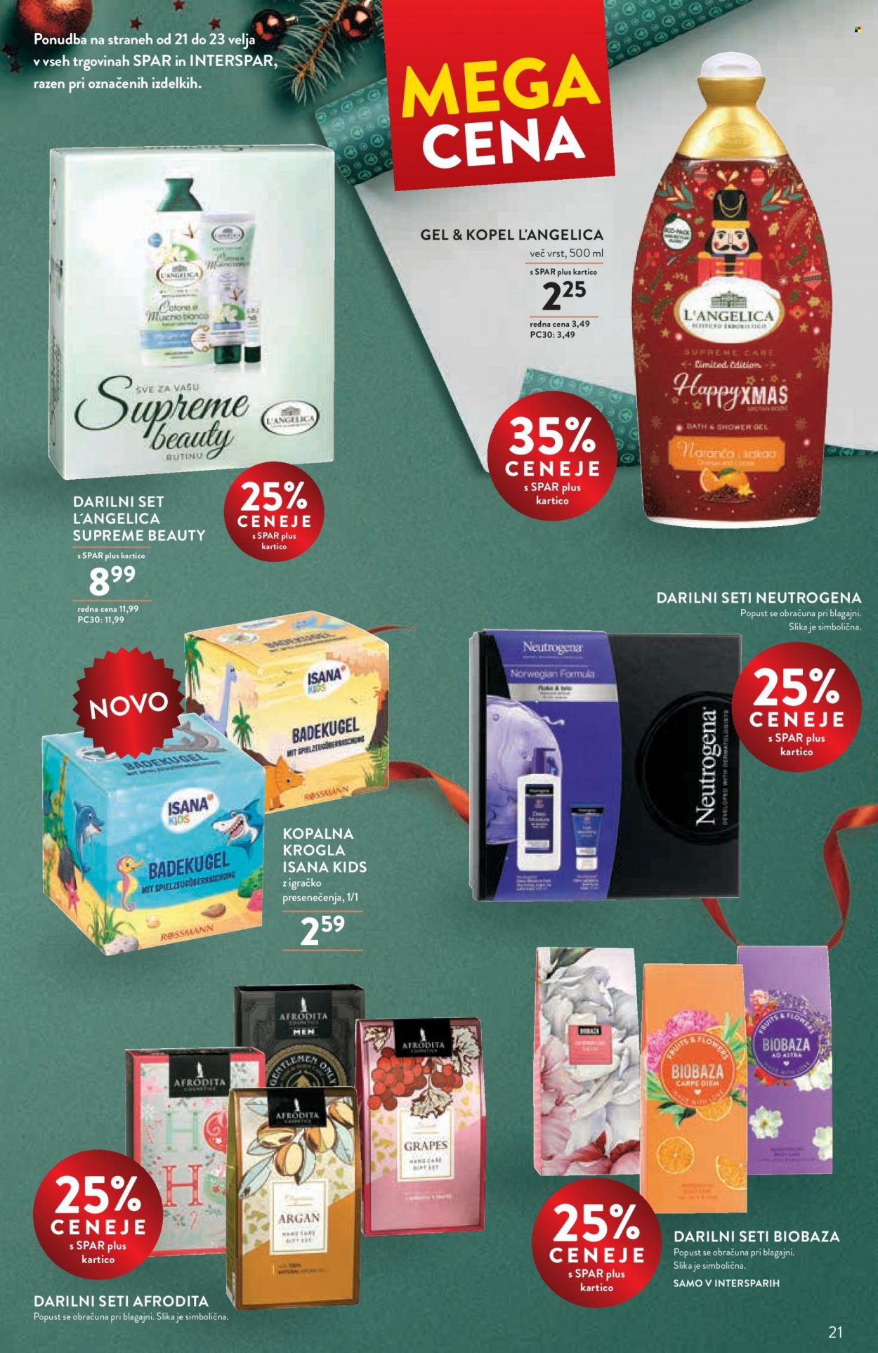 INTERSPAR katalog - 29.11.2023 - 30.12.2023. Stran 21