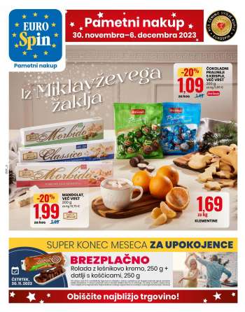 EuroSpin katalog - 30.11.2023 - 6.12.2023.