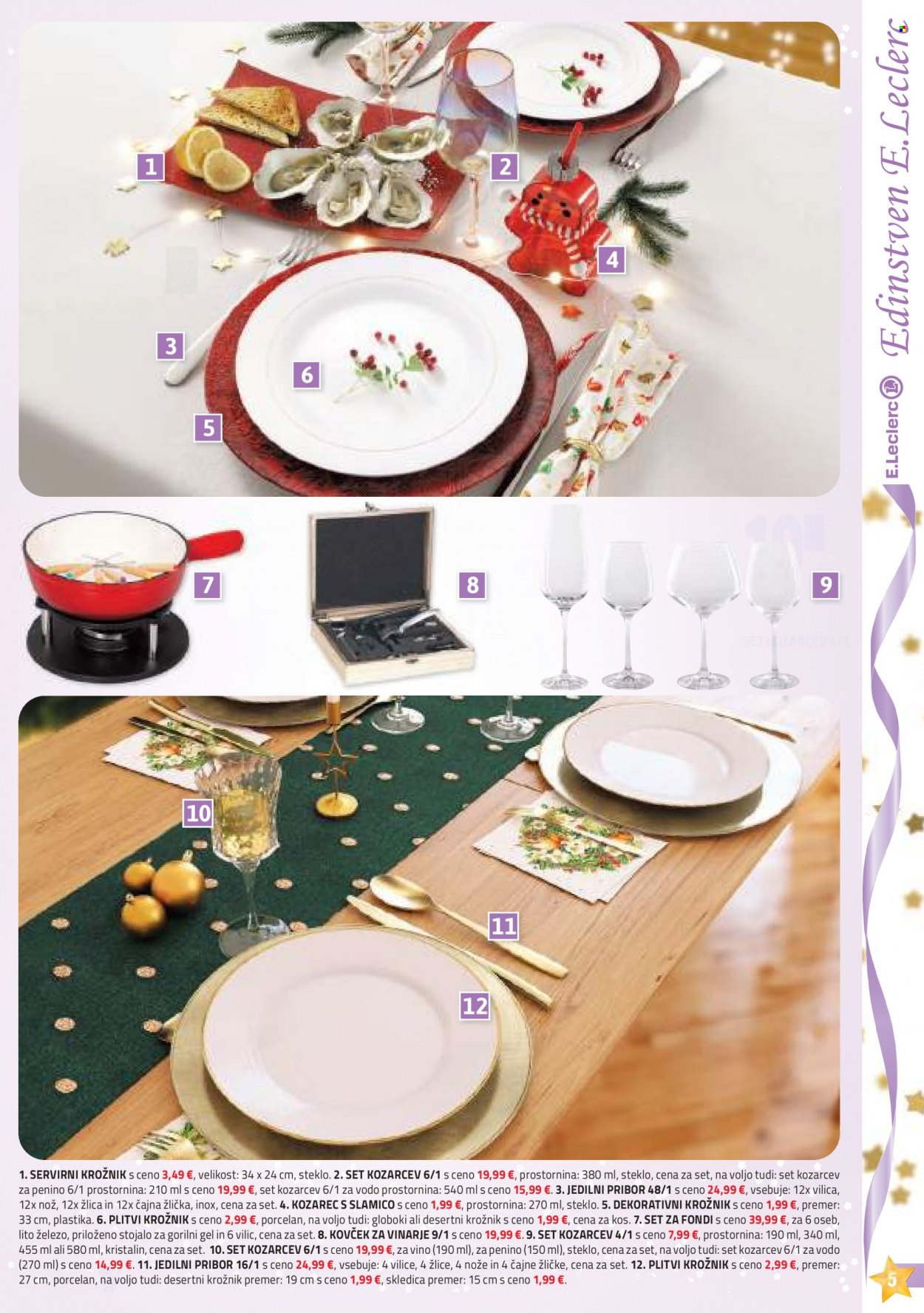 E.Leclerc katalog - 29.11.2023 - 30.12.2023. Stran 5